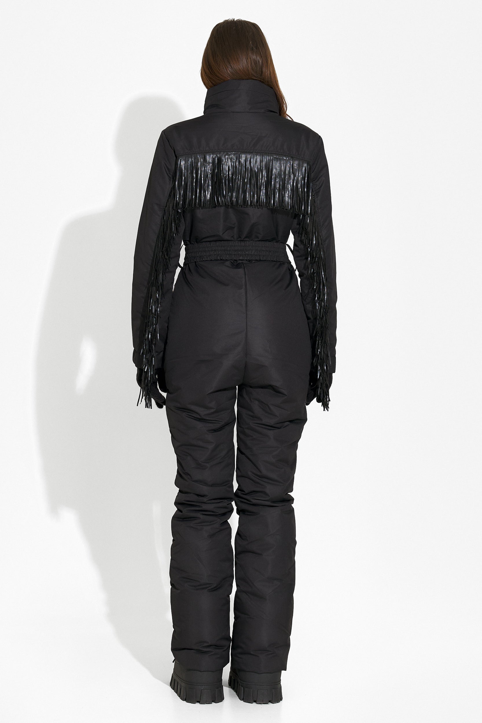 Черен ски-комбинезон за ежедневно носене Ritanya Bogas