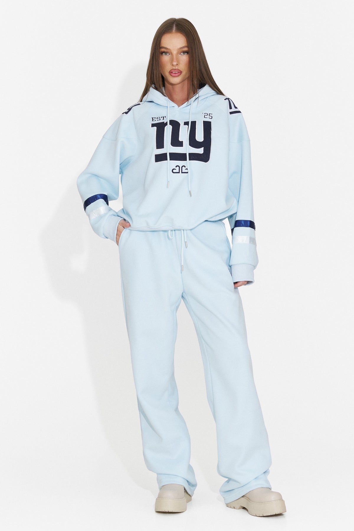 Trening casual bleu Fovilalia Bogas