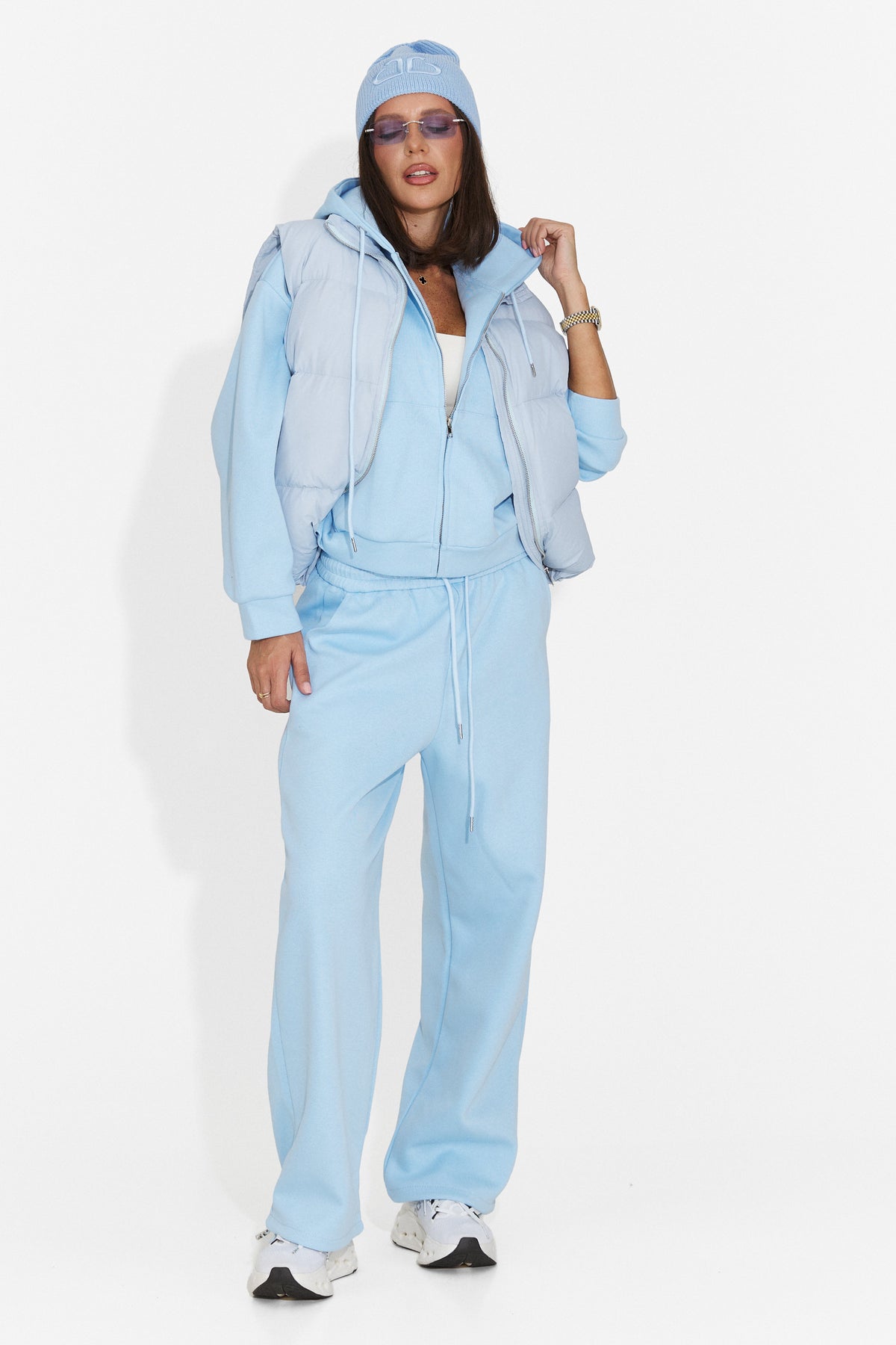 Trening casual bleu Klovimira Bogas
