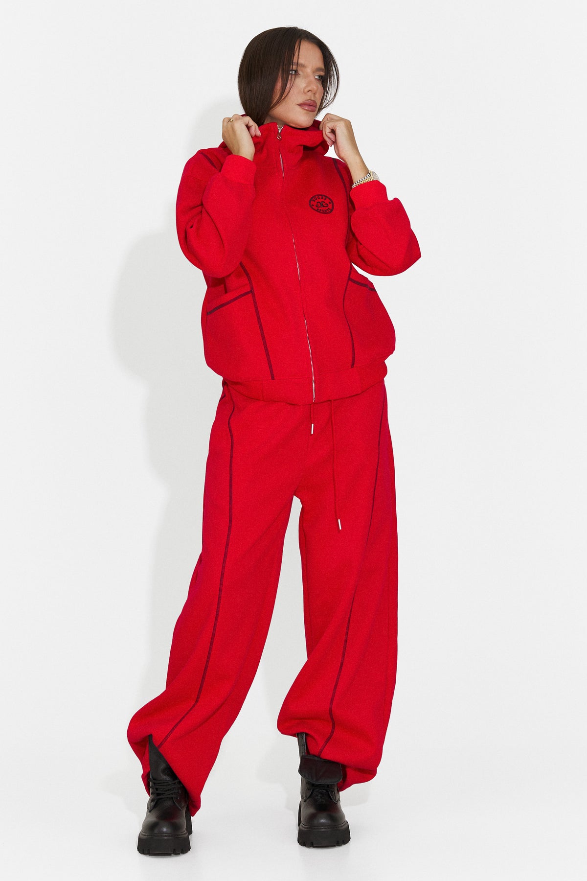Trening casual rosu Toneiova Bogas