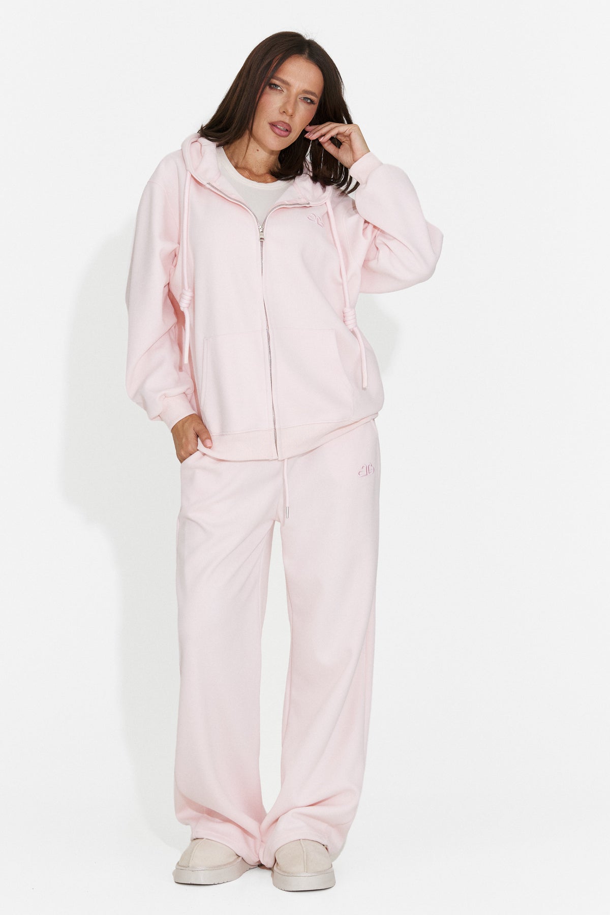 Trening casual roz Remiroena Bogas