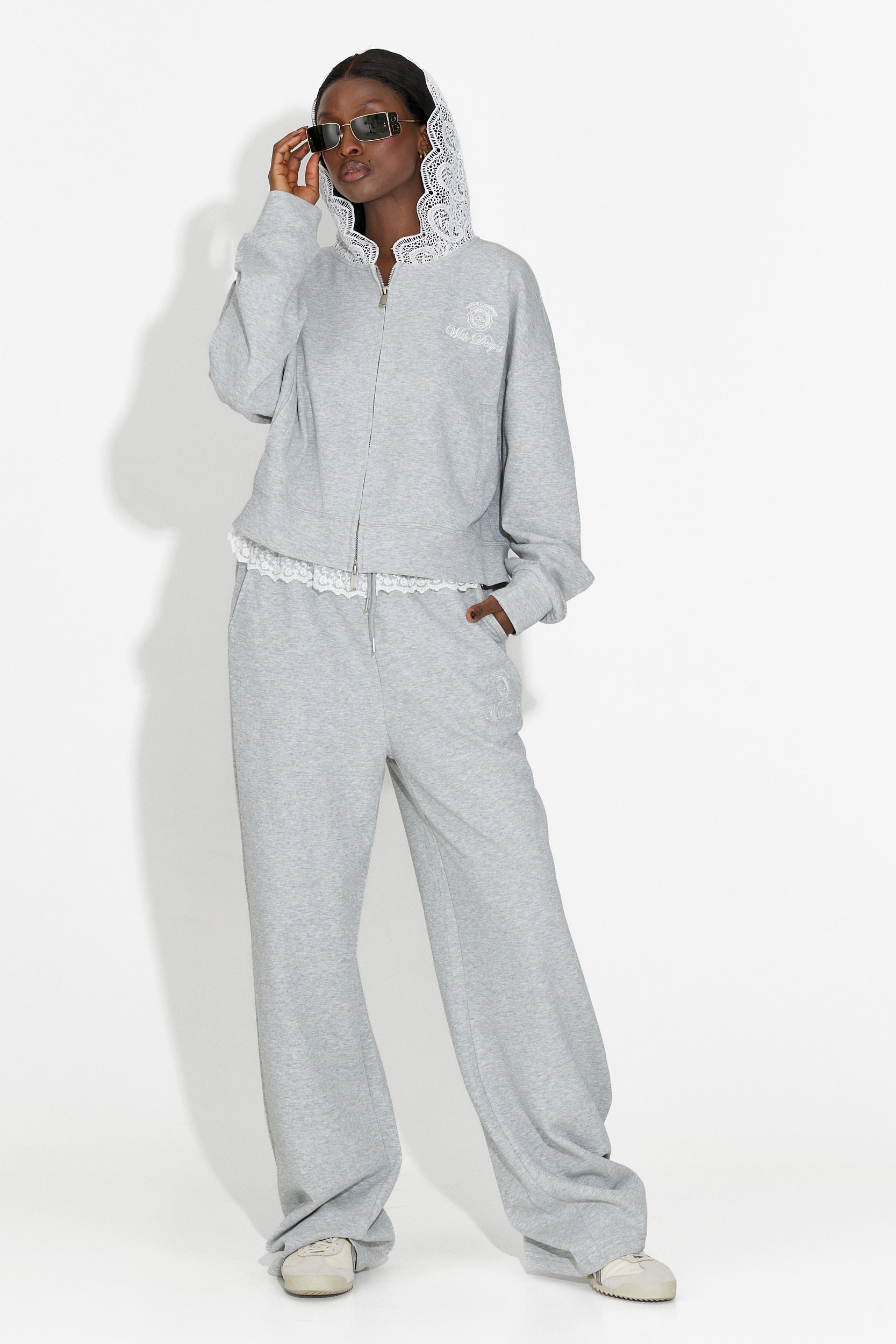 Тренировъчна дамска кежуал сива блуза Kiva Bogas