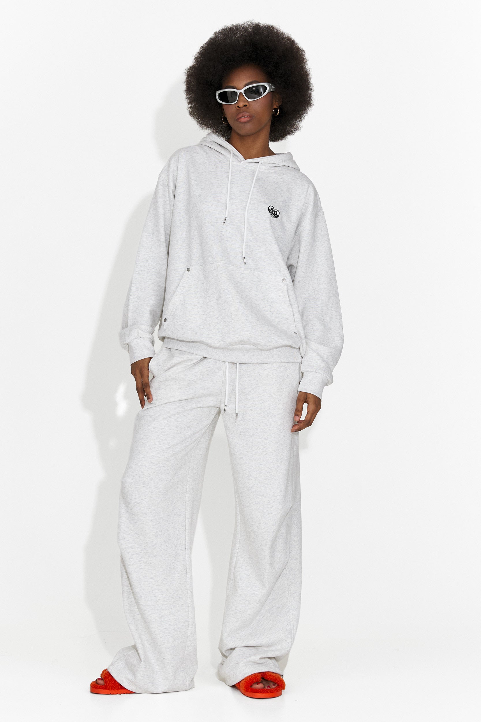 Дамски спортен комплект в сиво Melizia Bogas