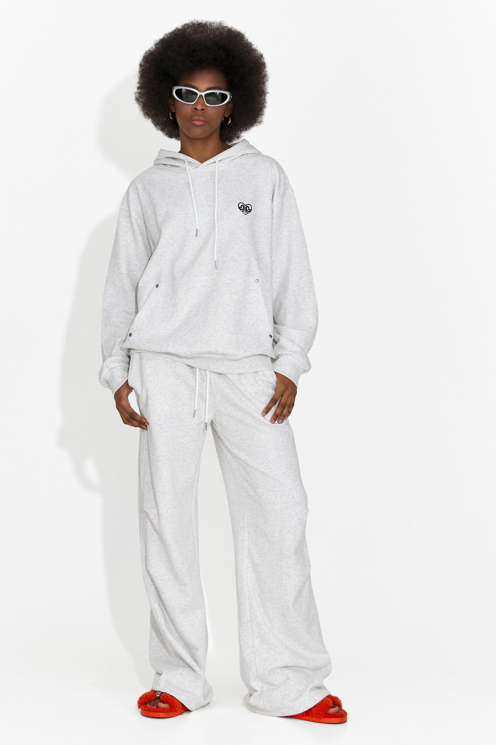 Дамски спортен комплект в сиво Melizia Bogas