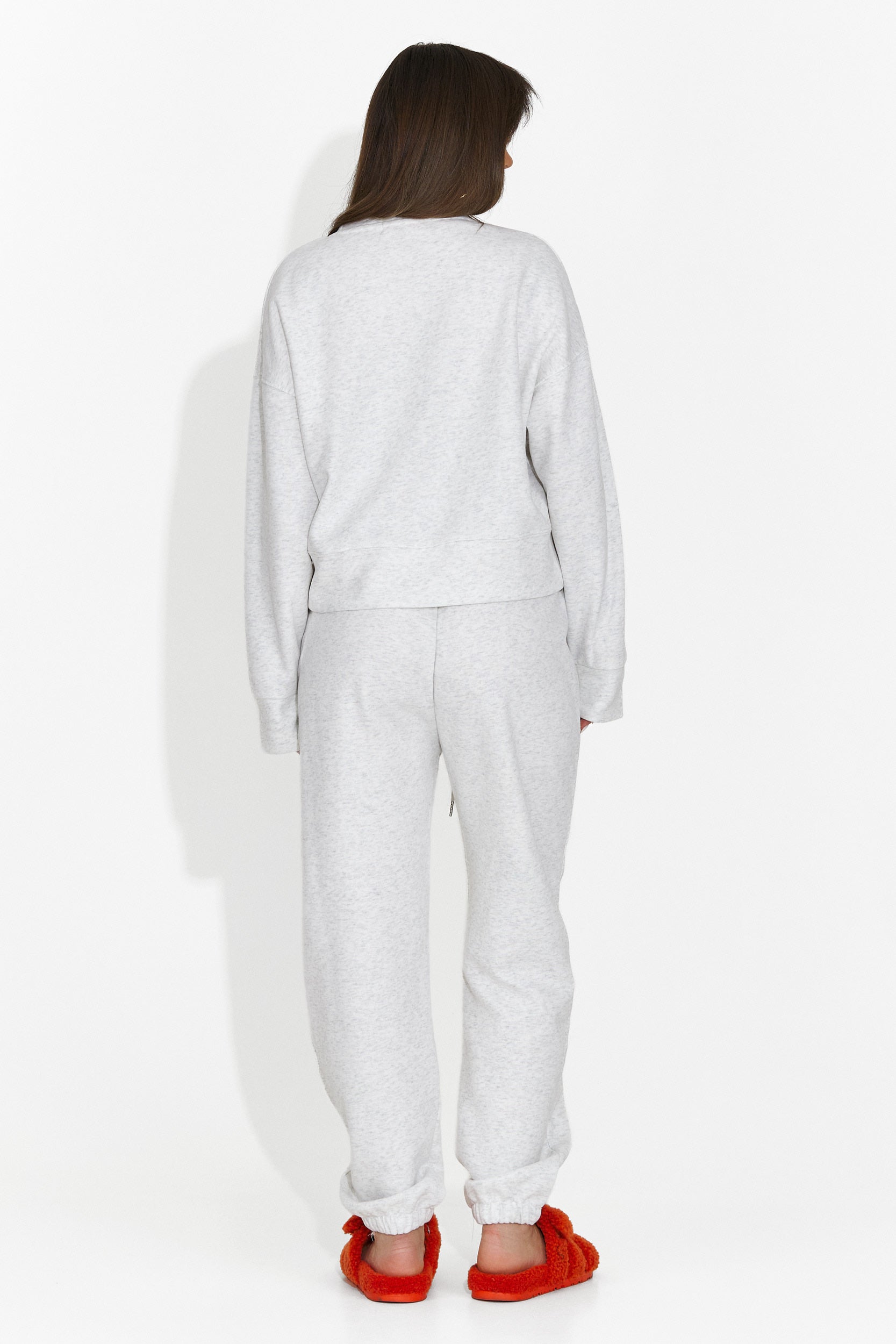 Дамски спортен комплект в сиво Semyna Bogas