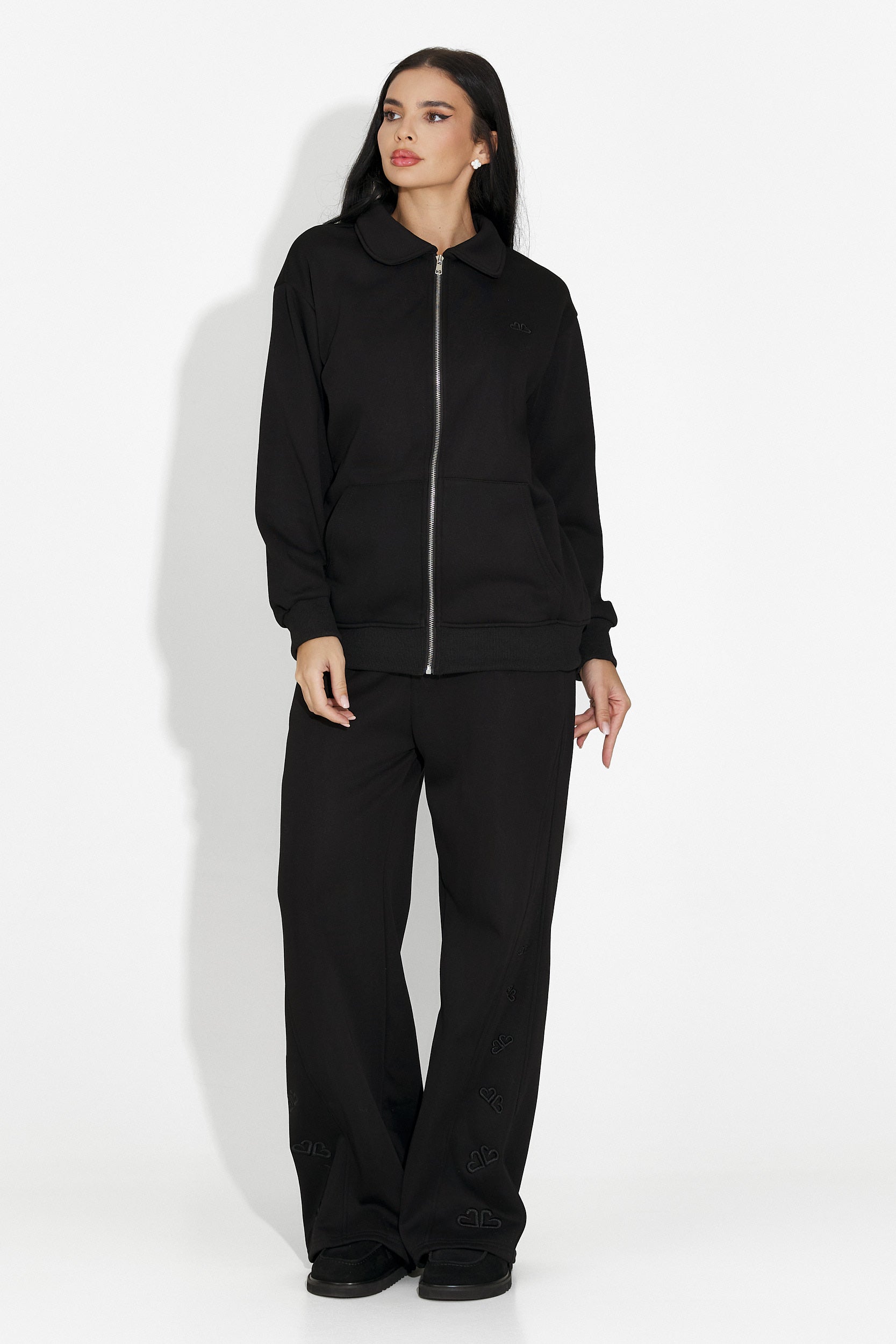 Дамско спортно облекло в черно Brynora Bogas