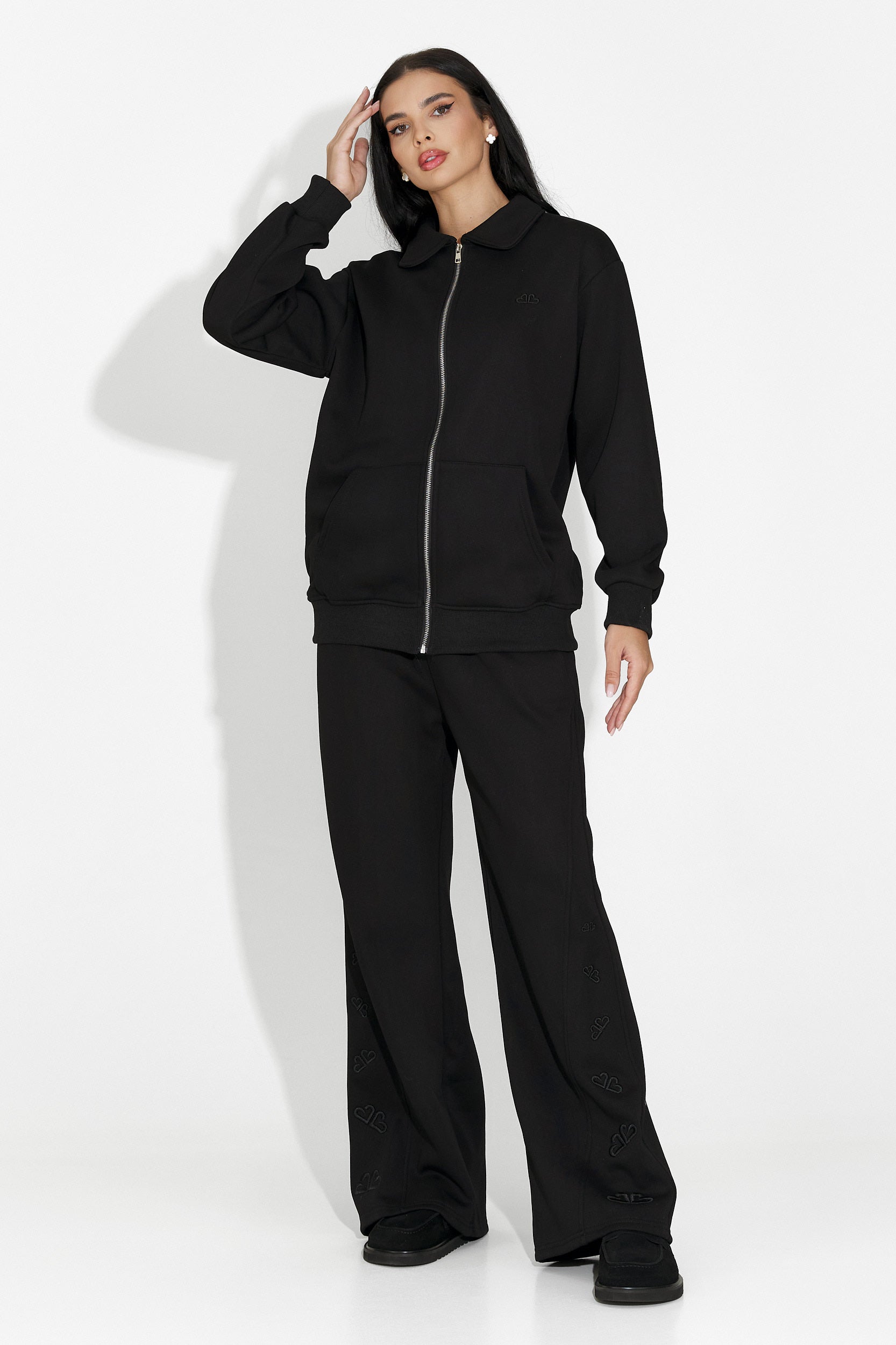 Дамско спортно облекло в черно Brynora Bogas