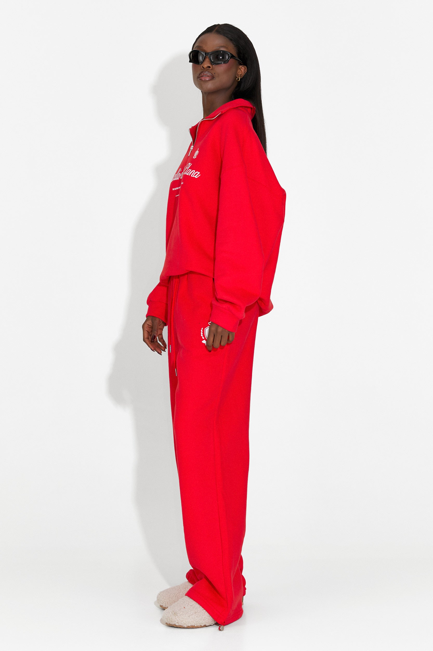 Тренировъчен дамски кежуал червен Civora Bogas