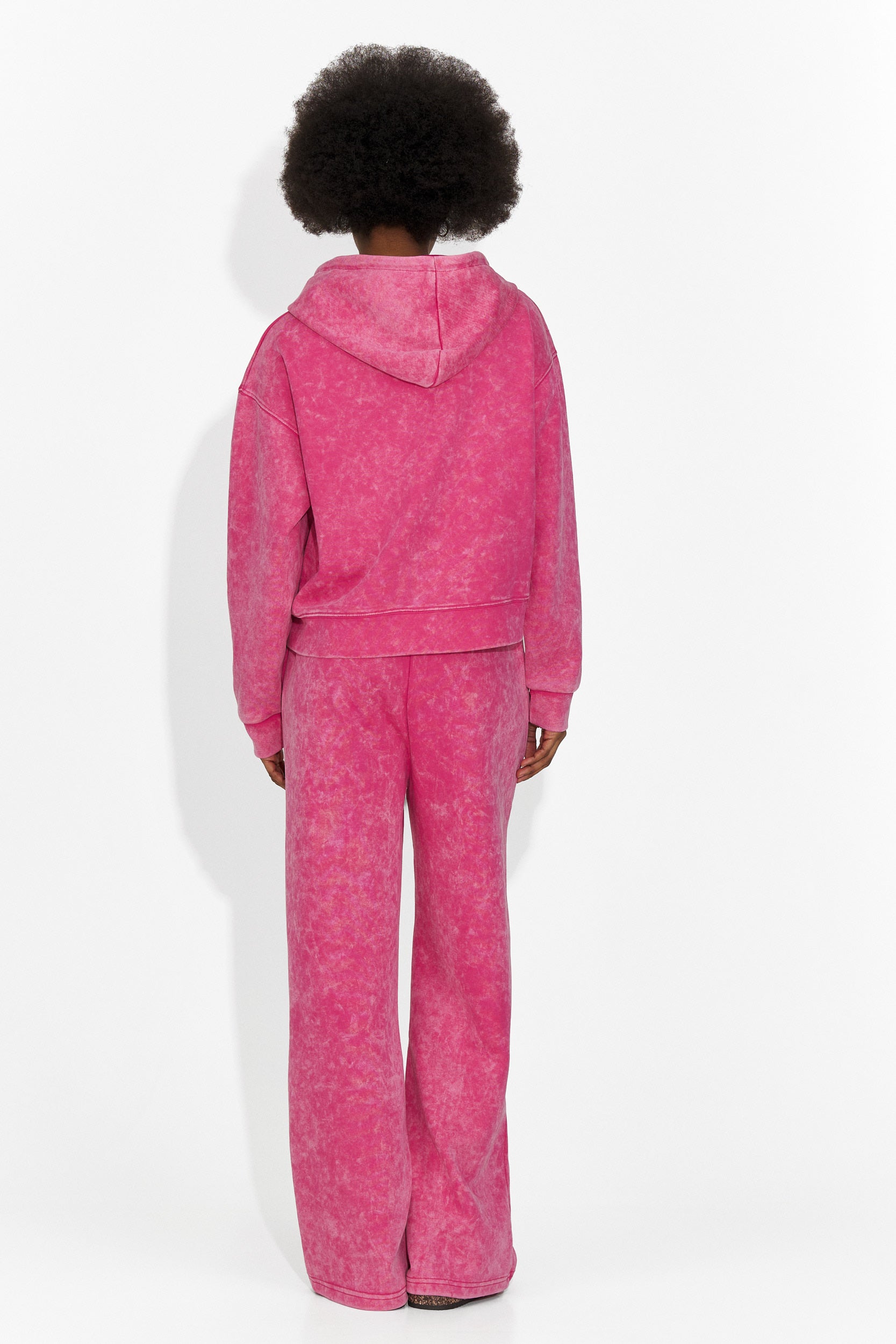 Дамски ежедневен розов анцуг Jiustina Bogas