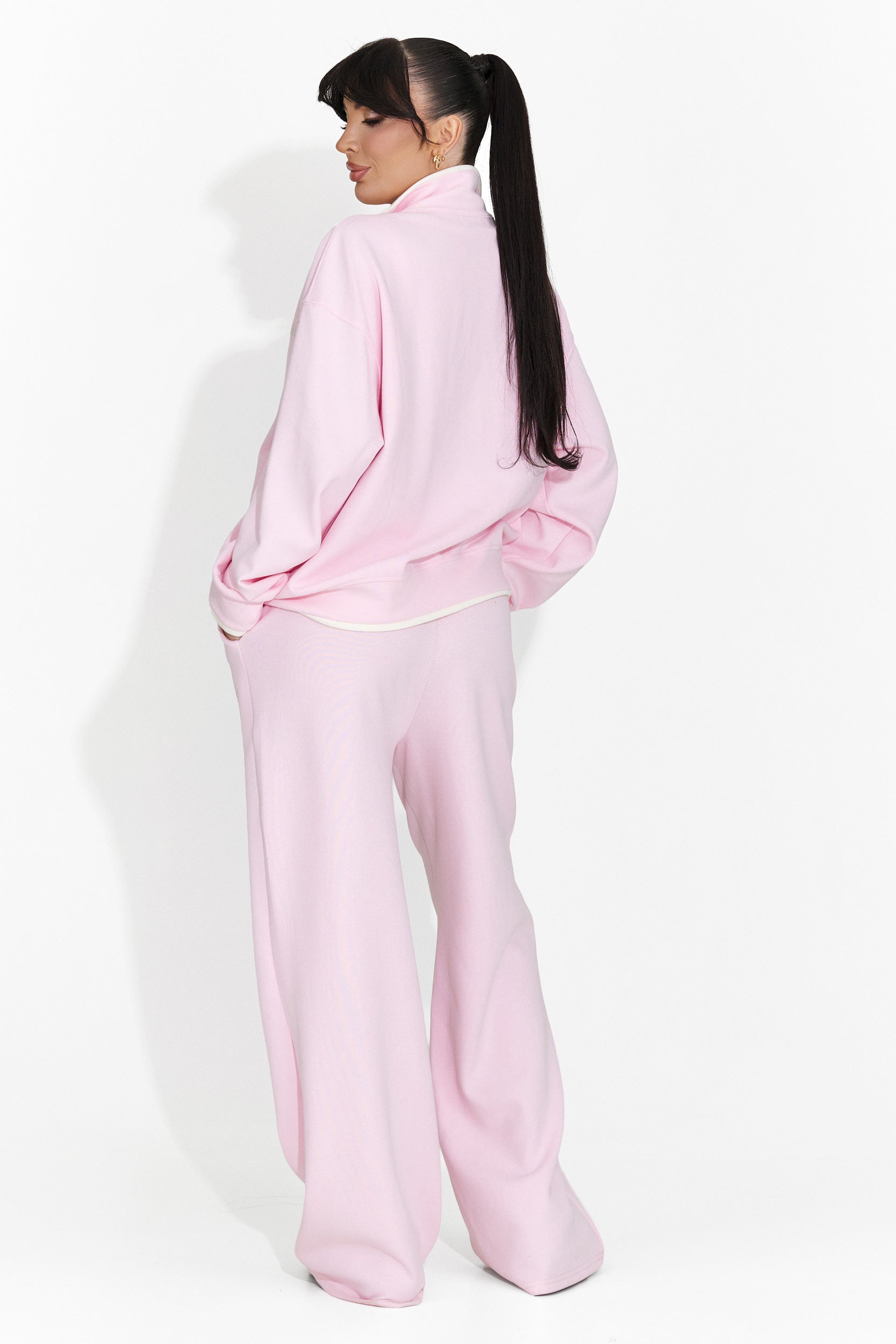 Дамски спортен комплект в розово Lysara Bogas