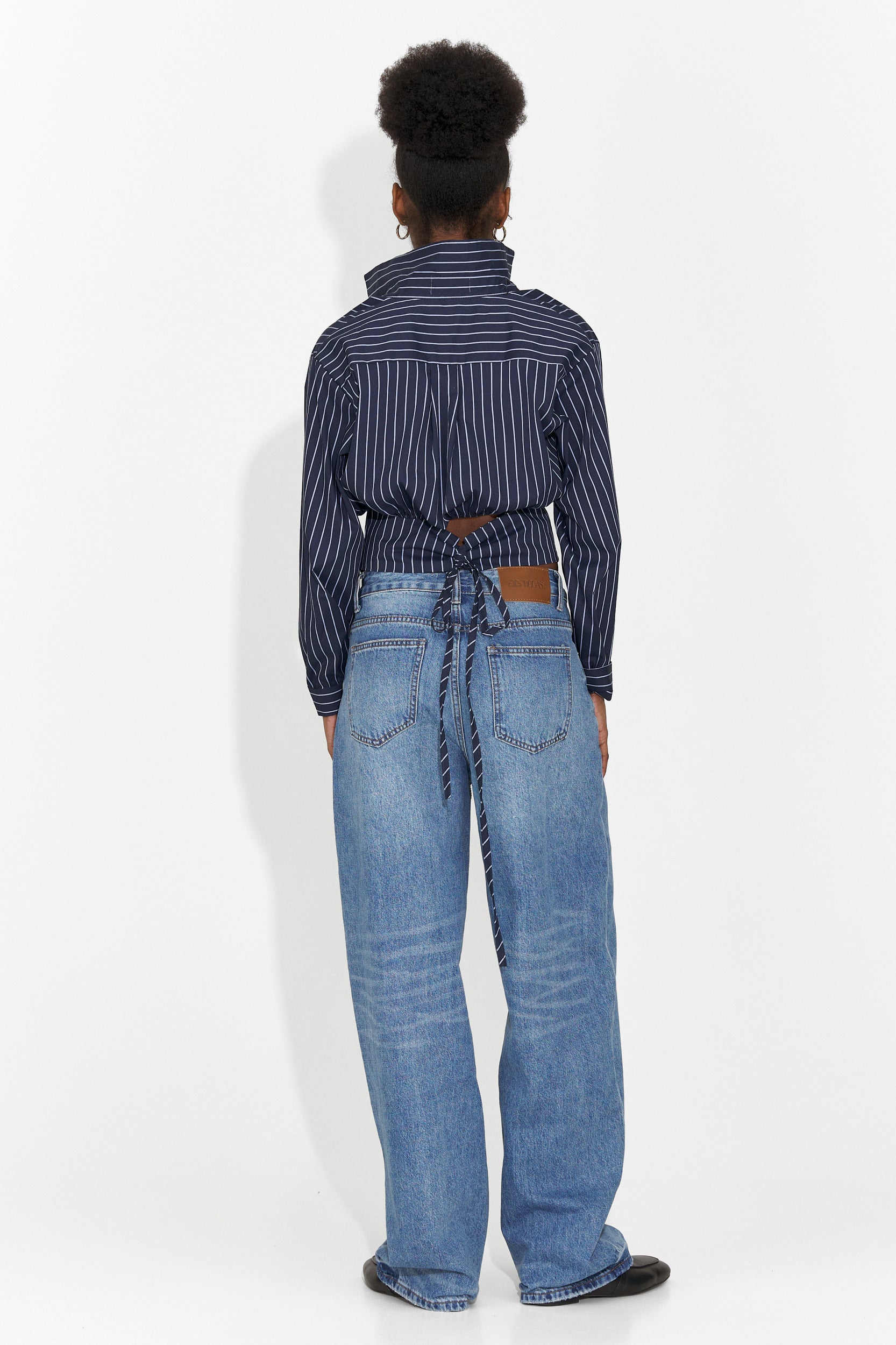 Дамски ежедневни сини дънки Hanina Bogas