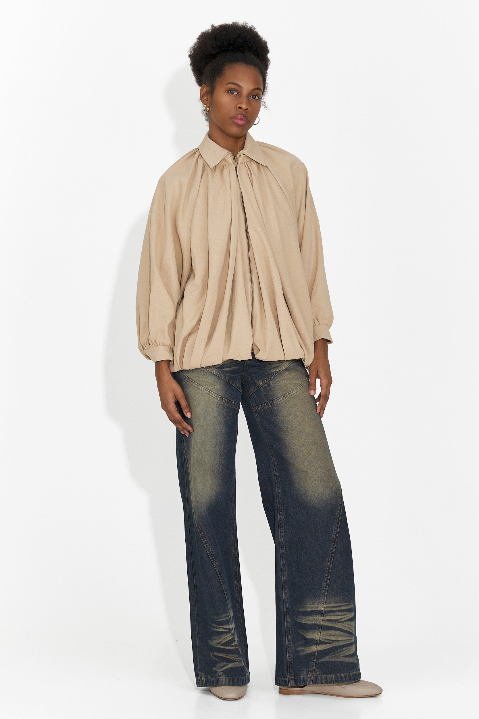 Сини дамски ежедневни дънки Justine Bogas