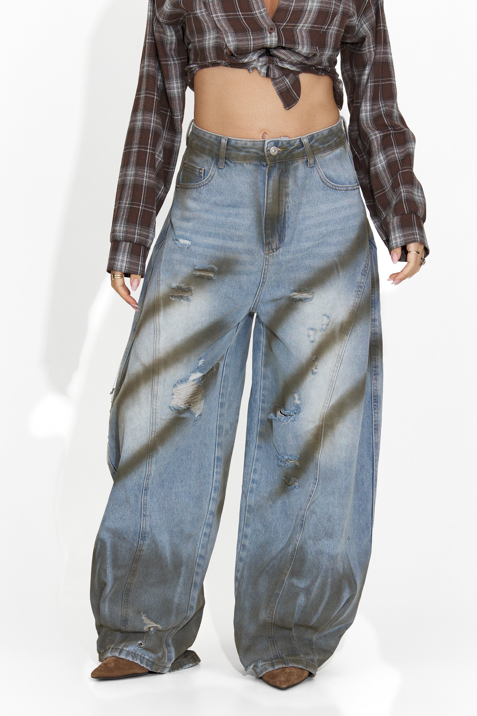 Сини дамски ежедневни дънки Panoma Bogas