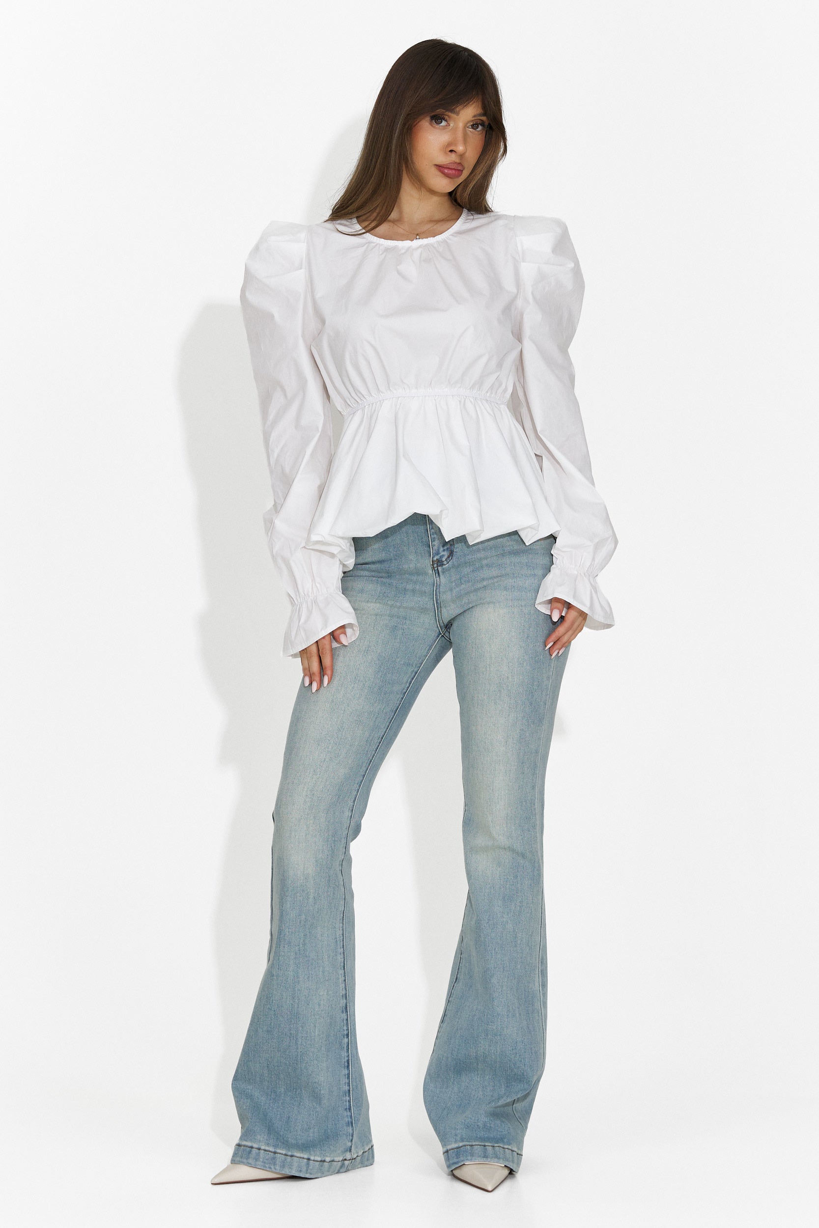 Дамски ежедневни светлосини дънки Патрика Богас