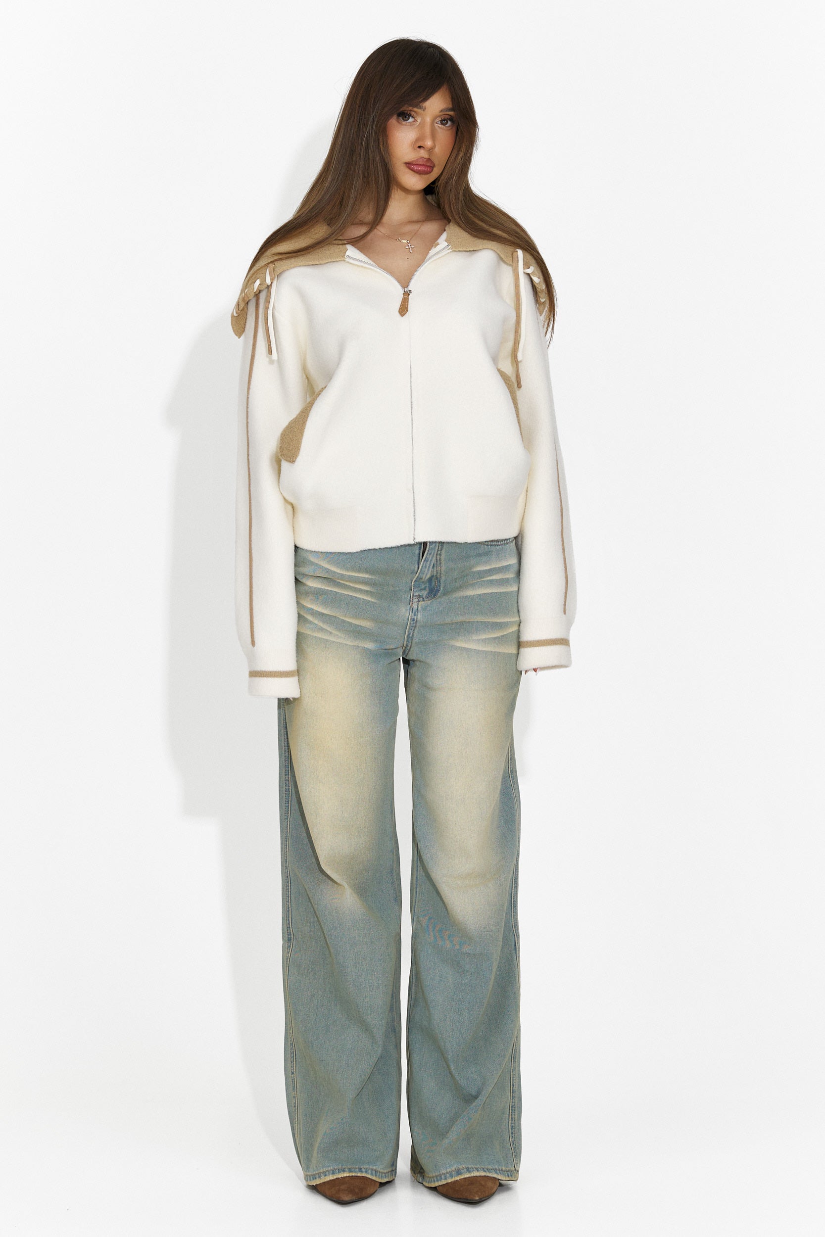 Дамски ежедневни светлосини дънки Thanh Bogas