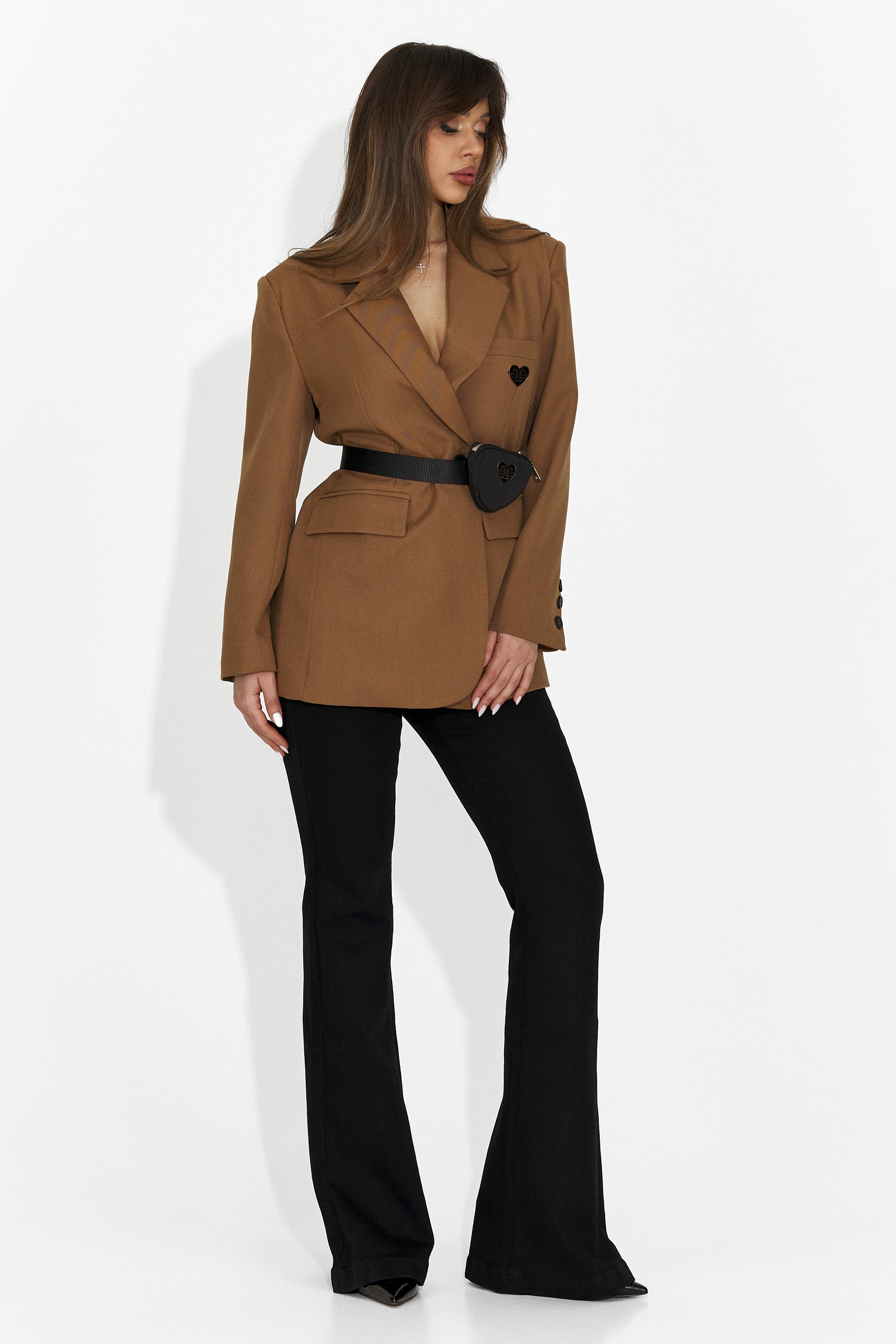 Дамски ежедневни черни дънки Patrika Bogas