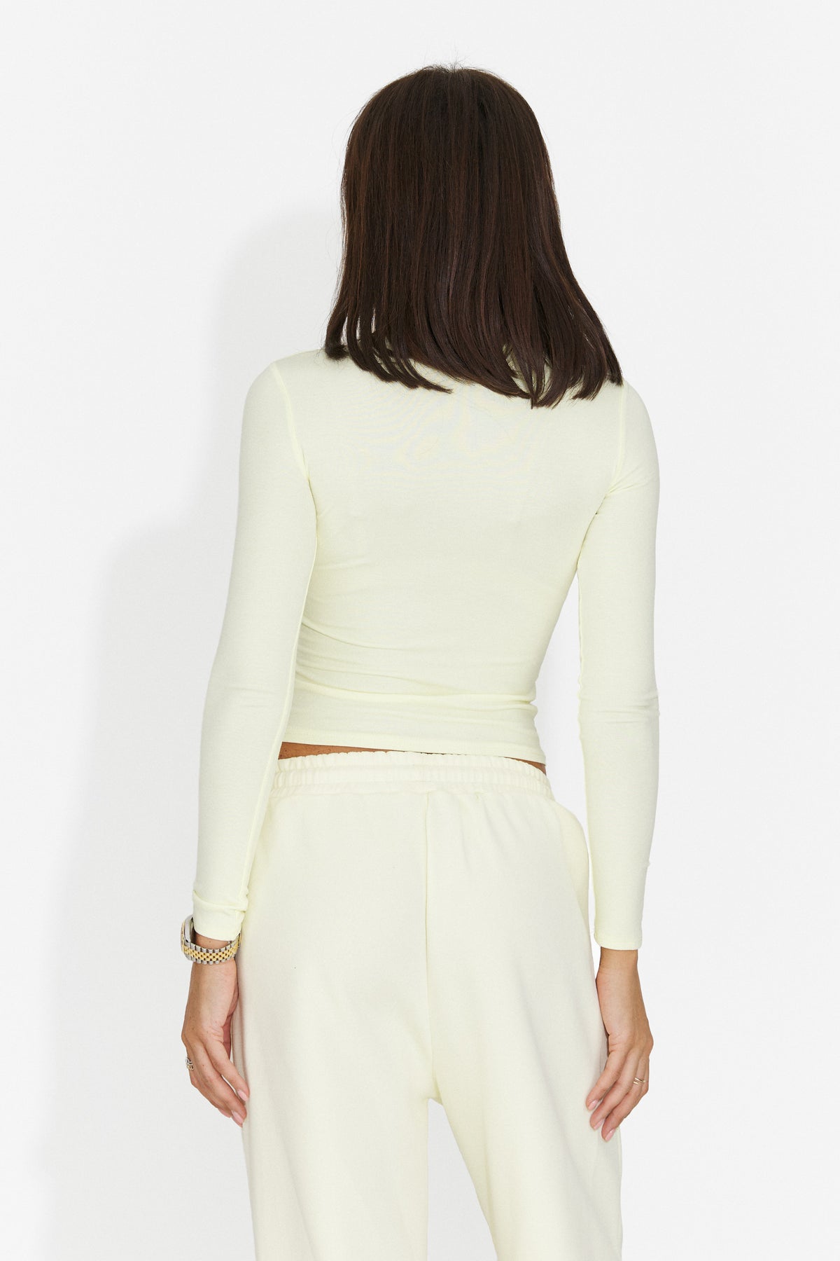 Bluza casual galbena Jydaora Bogas
