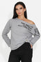 Bluza casual gri Scasivoalia Bogas