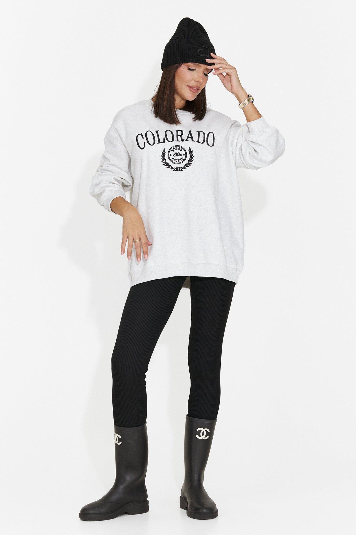Bluza casual gri Valuvaila Bogas