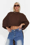 Bluza casual maro Fluceyra Bogas