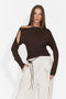 Bluza casual maro Niluova Bogas