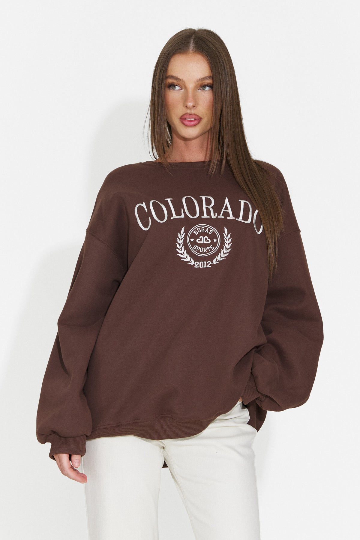 Bluza casual maro Valuvaila Bogas
