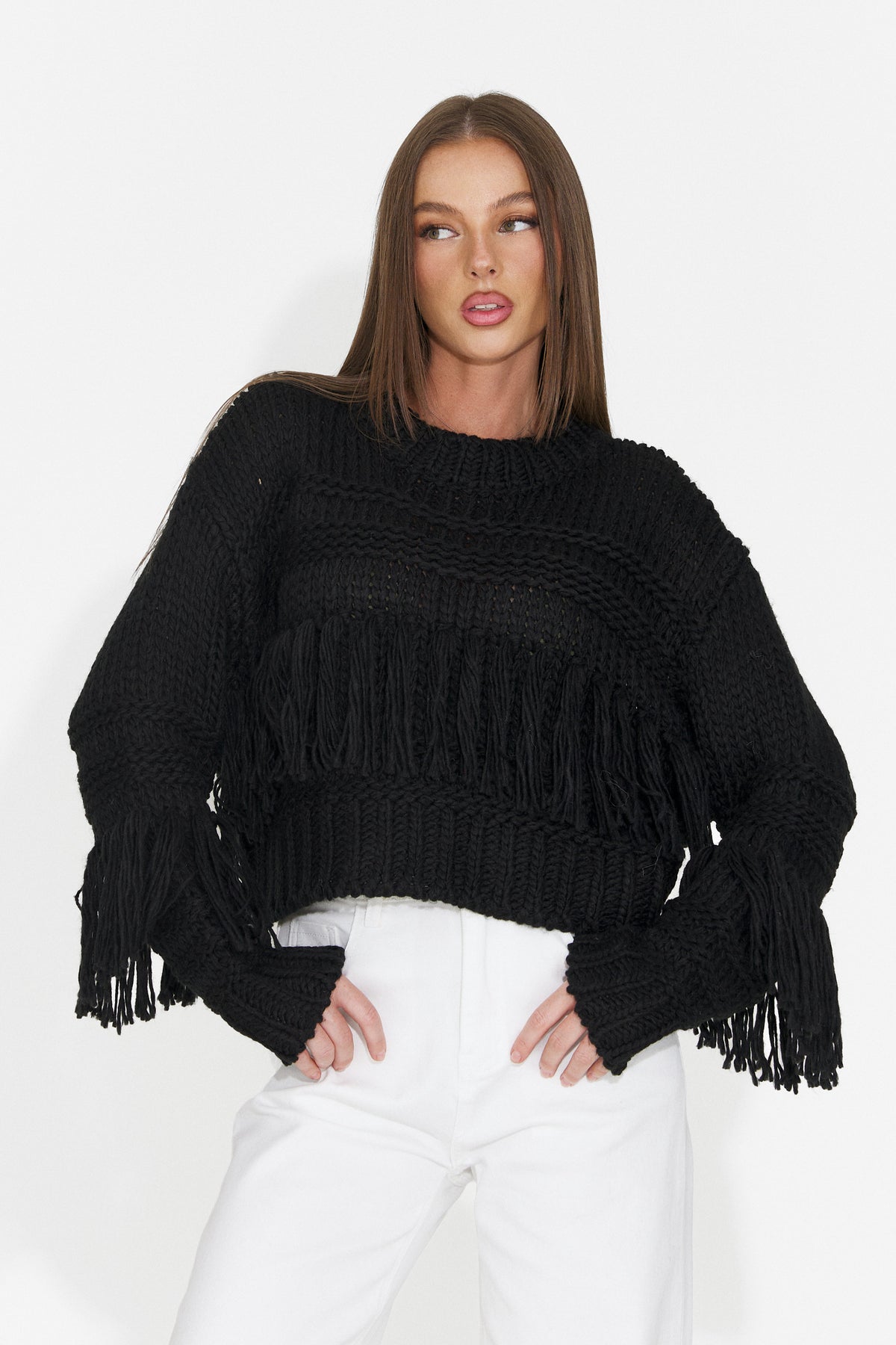 Bluza casual neagra Doleavia Bogas