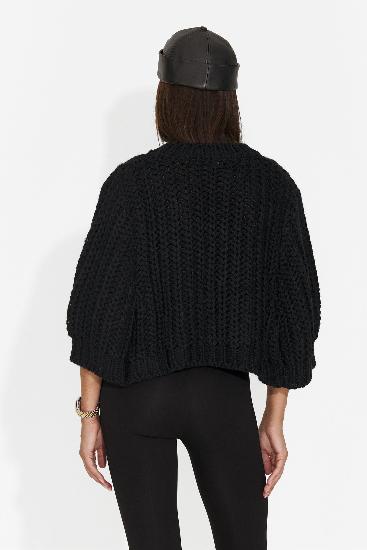 Bluza casual neagra Fluceyra Bogas