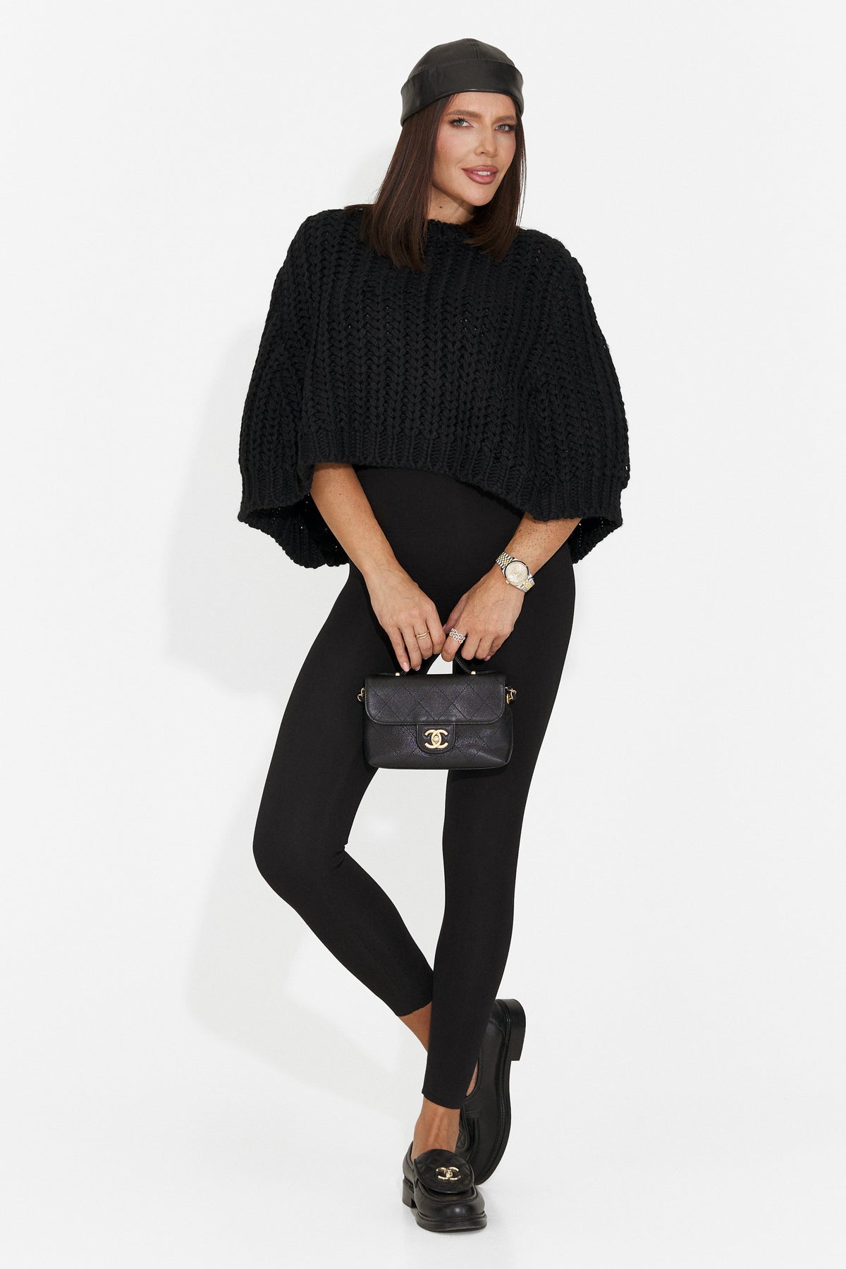 Bluza casual neagra Fluceyra Bogas