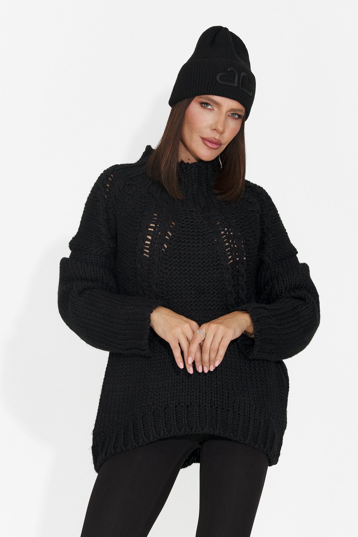 Bluza casual neagra Ziroeova Bogas