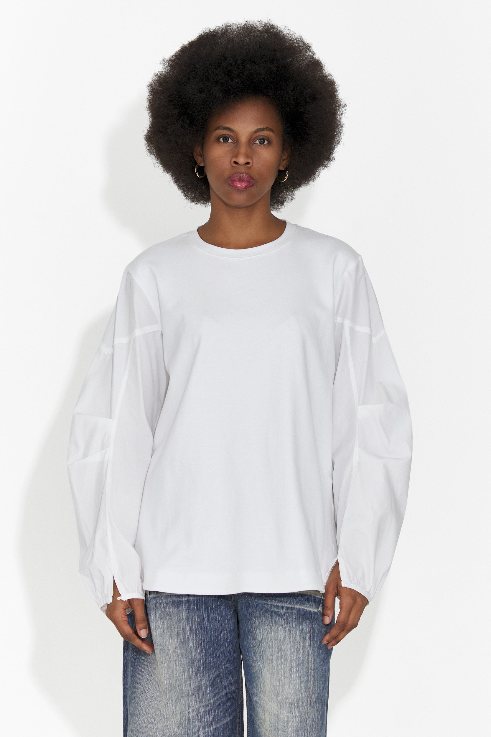 Дамска блуза ежедневна бяла Esperanza Bogas