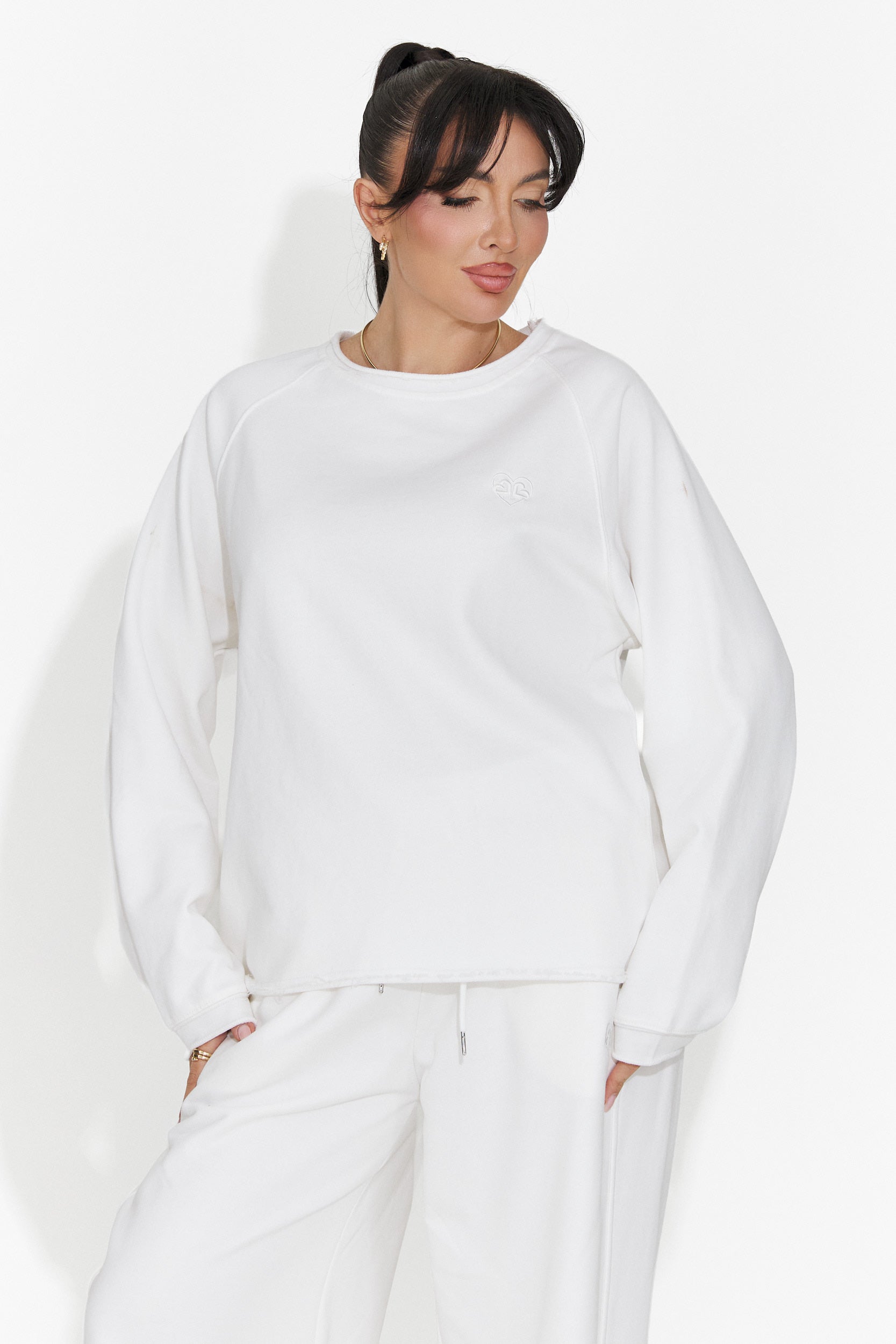 Кежуал бяла дамска блуза от Kapia Bogas