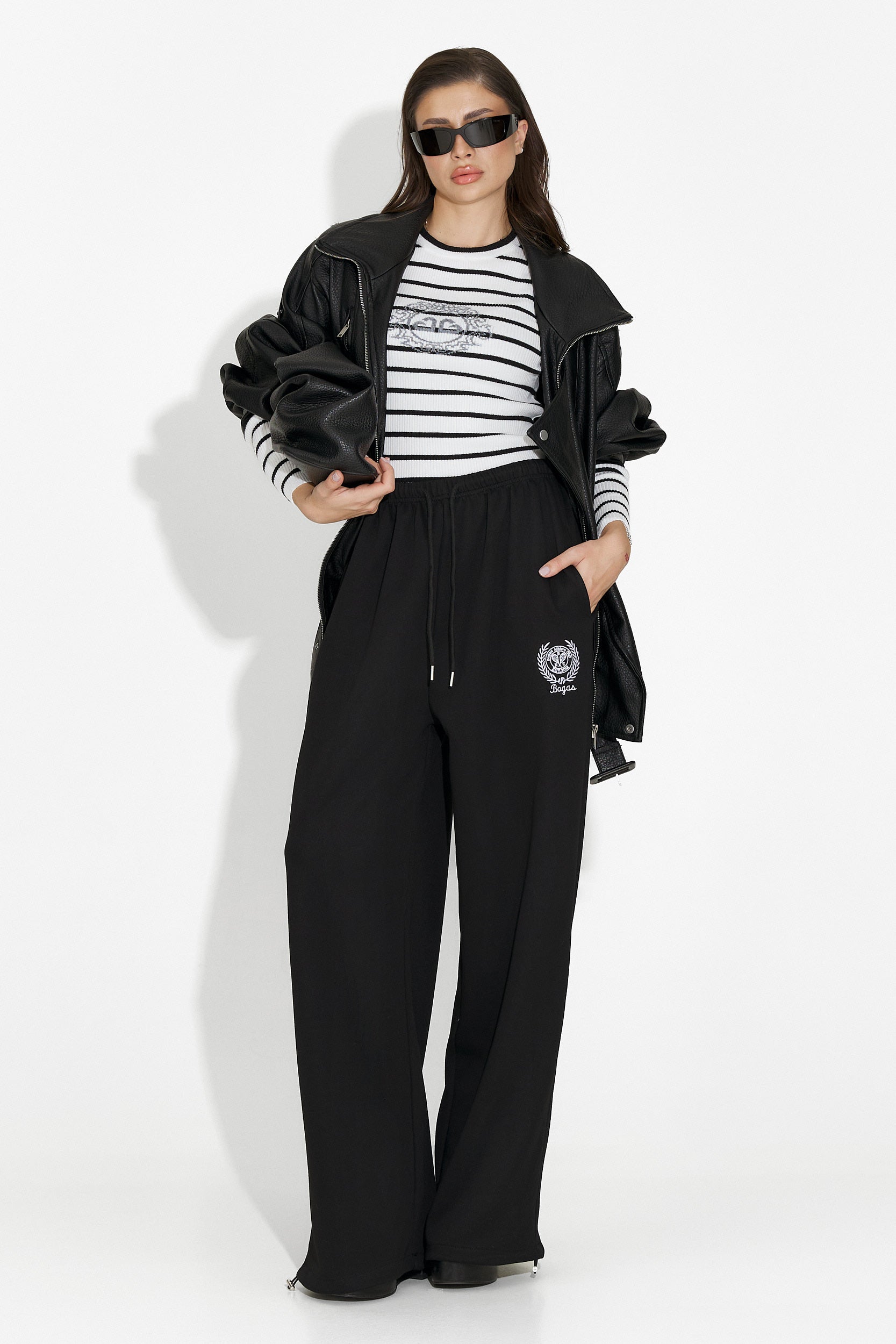 Дамска спортна блуза в бяло Yoana Bogas