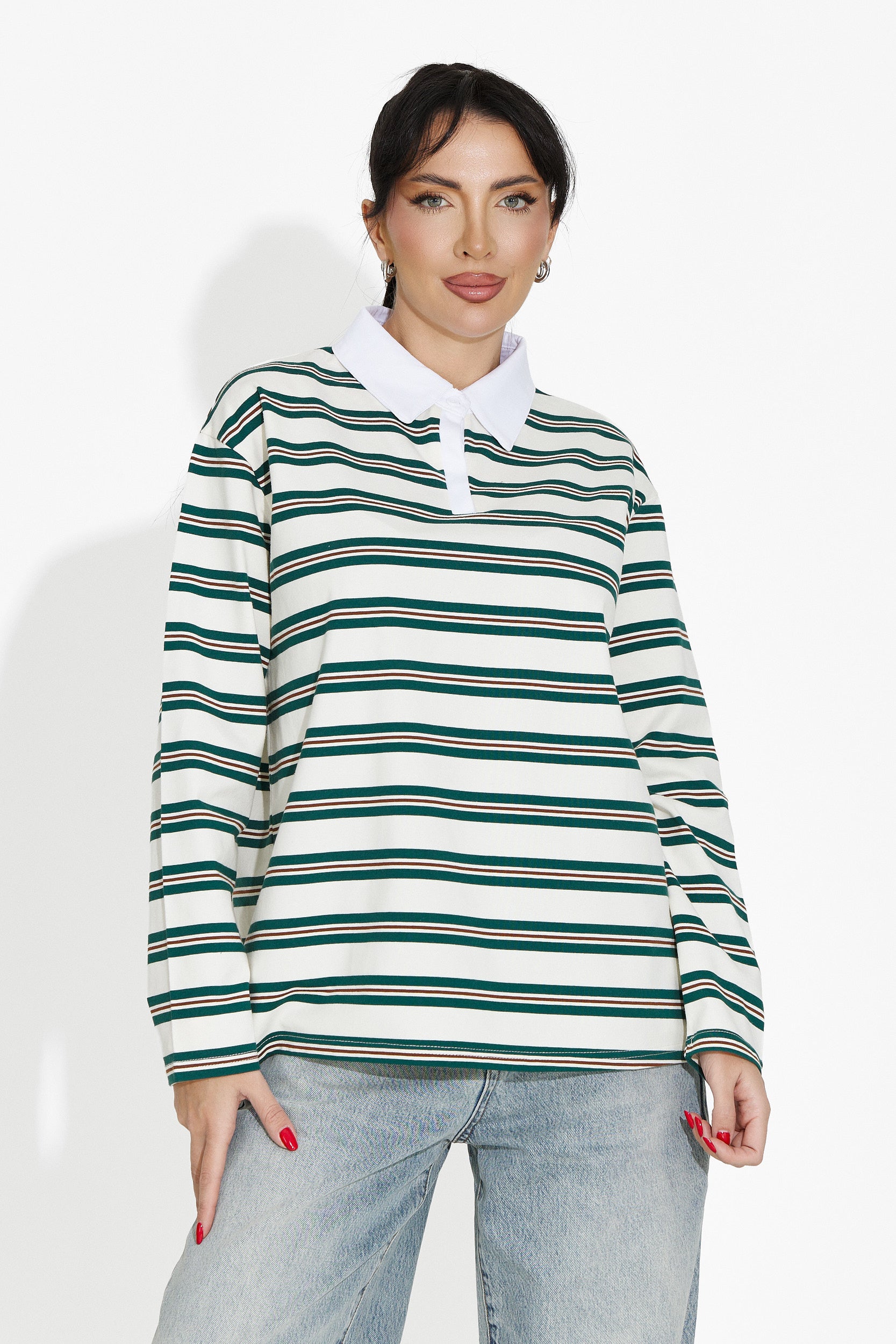 Дамска ежедневна блуза бежова Paloma Bogas