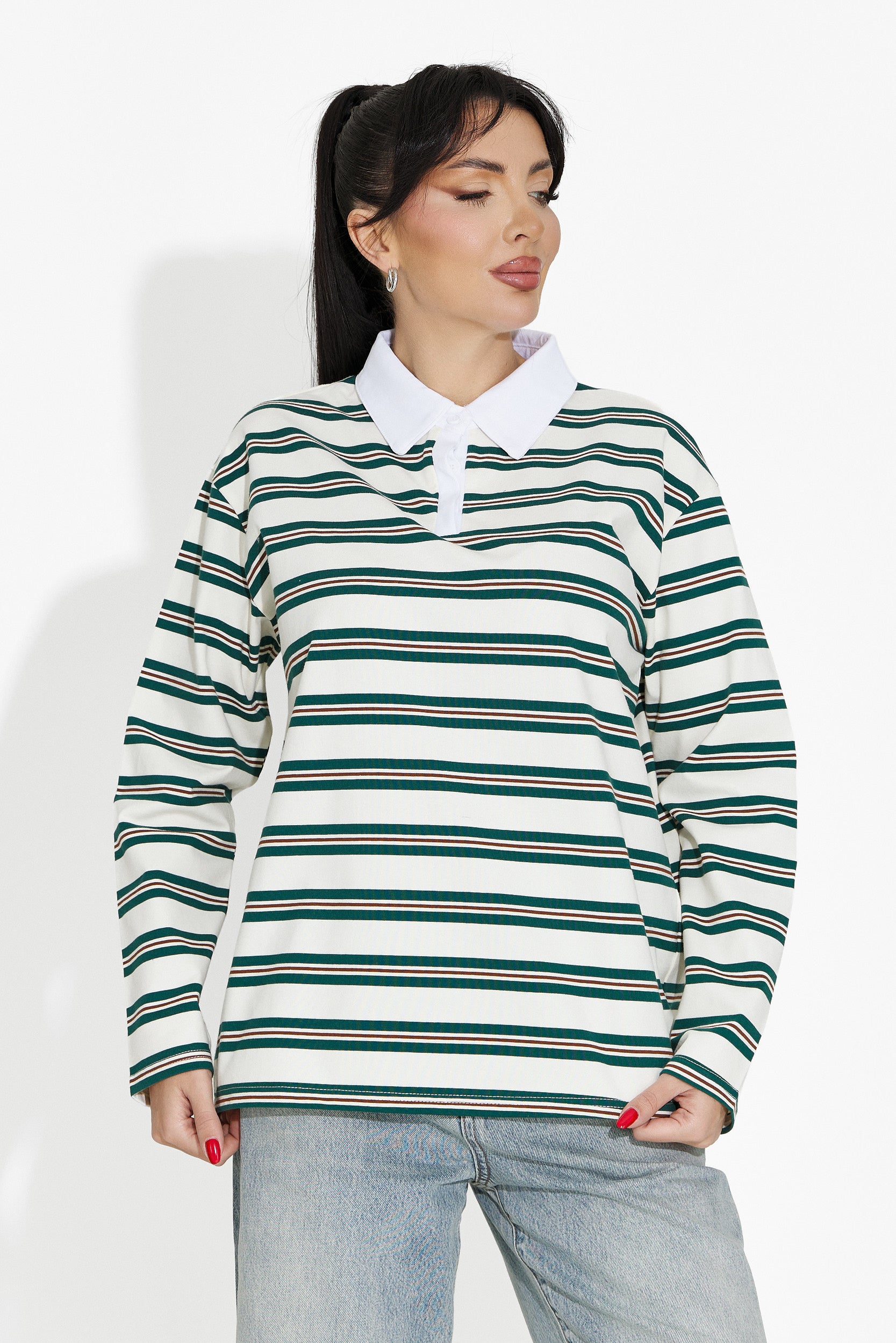 Дамска ежедневна блуза бежова Paloma Bogas