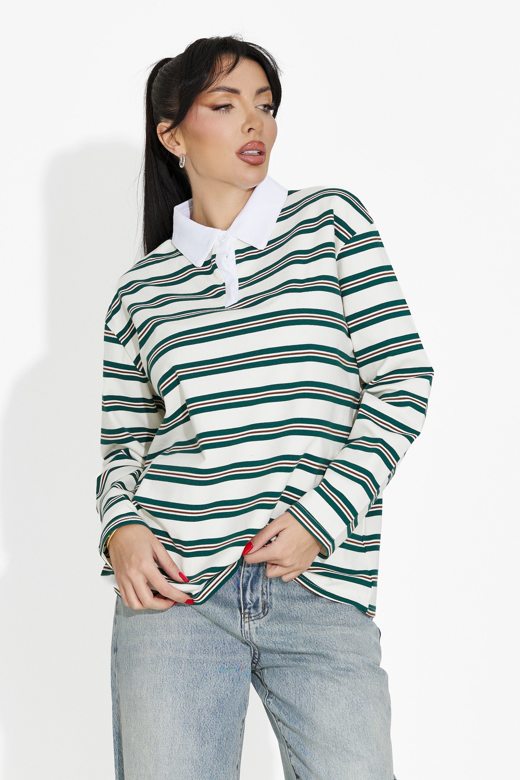 Дамска ежедневна блуза бежова Paloma Bogas