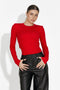 Дамска кежуал блуза в червено Tavoria Bogas