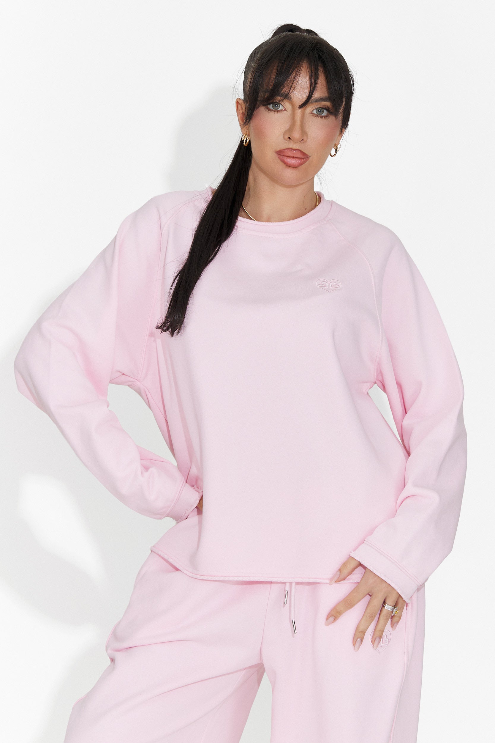 Дамска блуза ежедневна розова Kapia Bogas