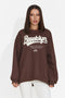 Bluza maro Leroialia Bogas