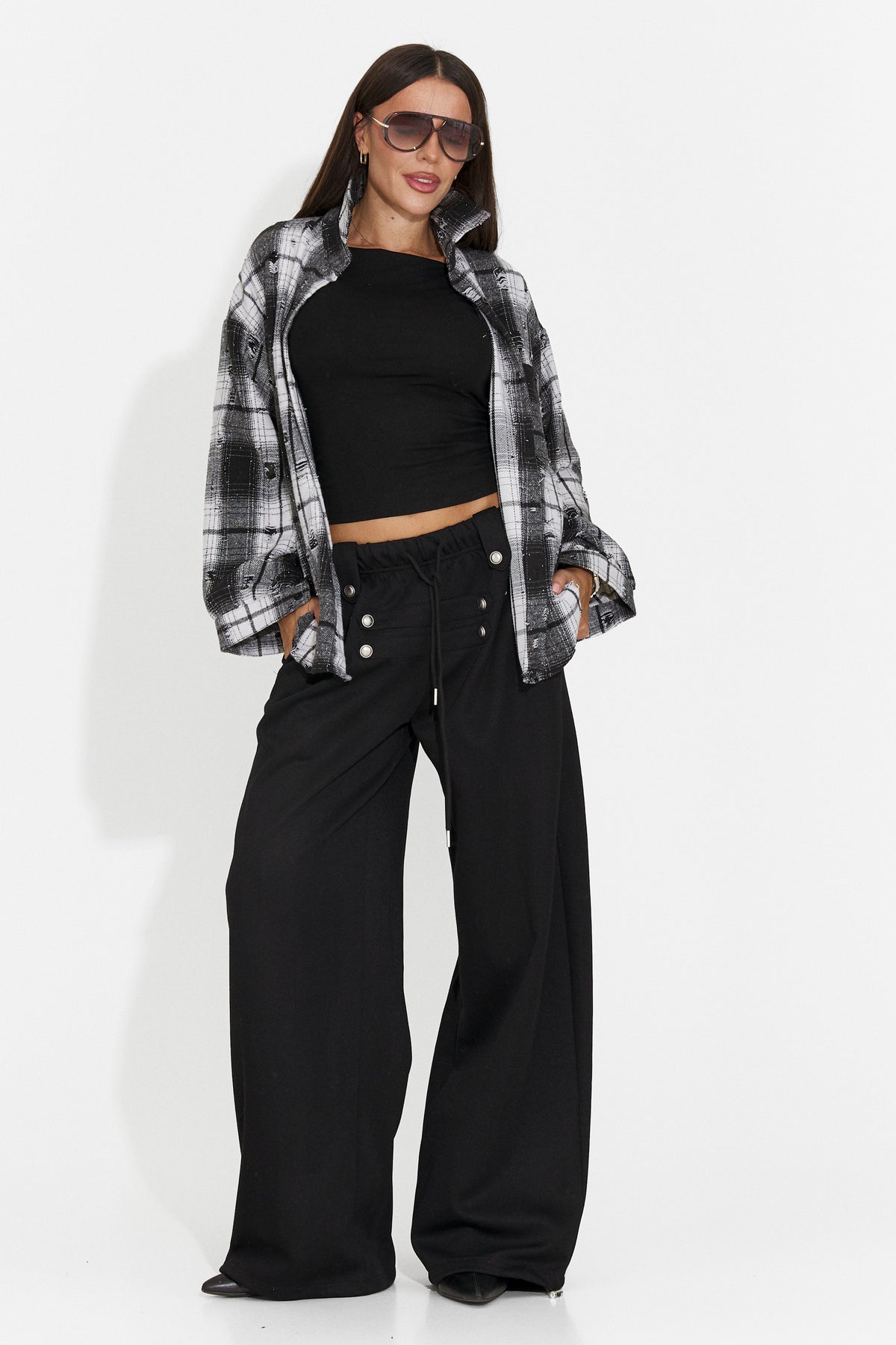 Camasa casual neagra Chivaeza Bogas