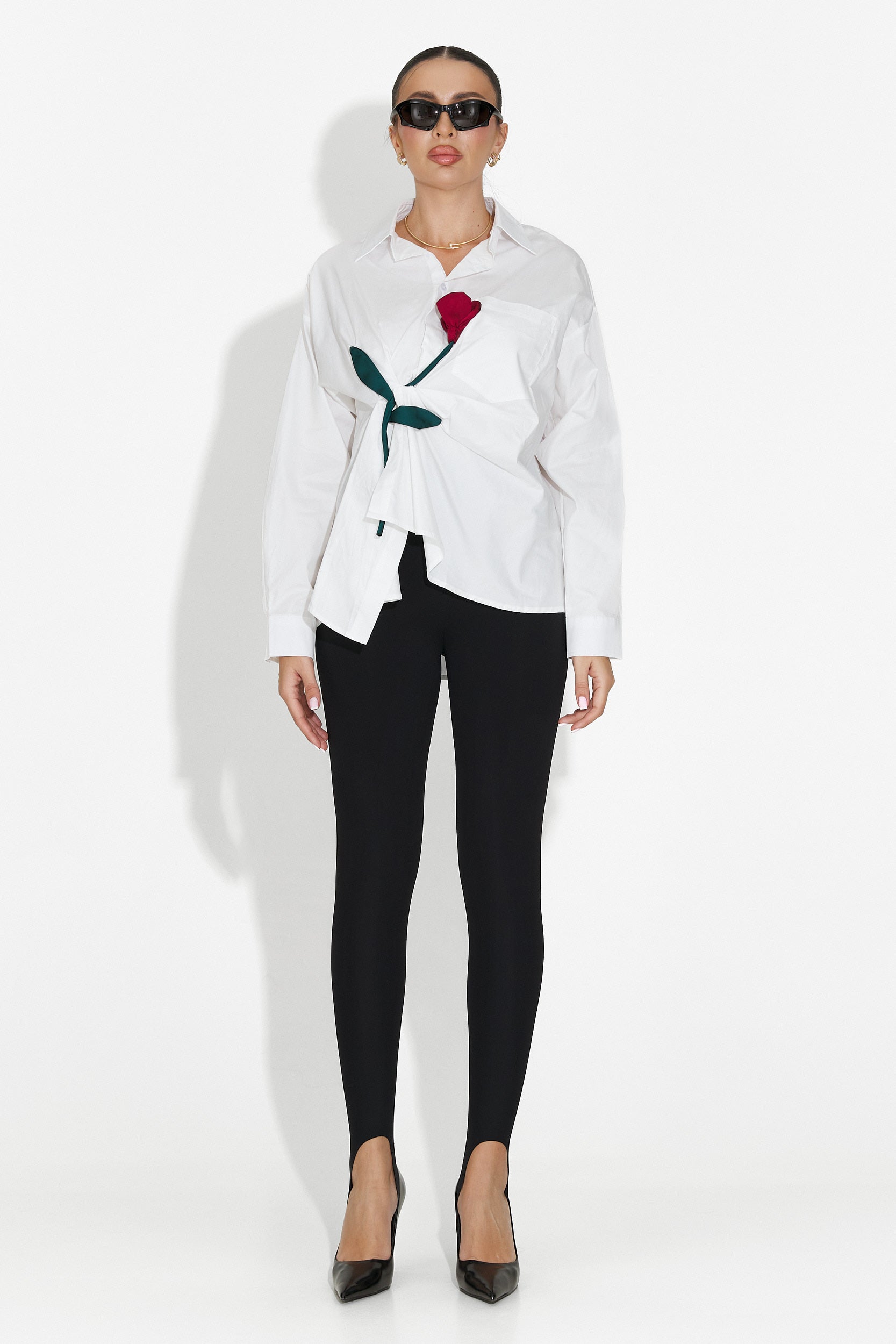 Дамска спортна бяла риза Elaris Bogas