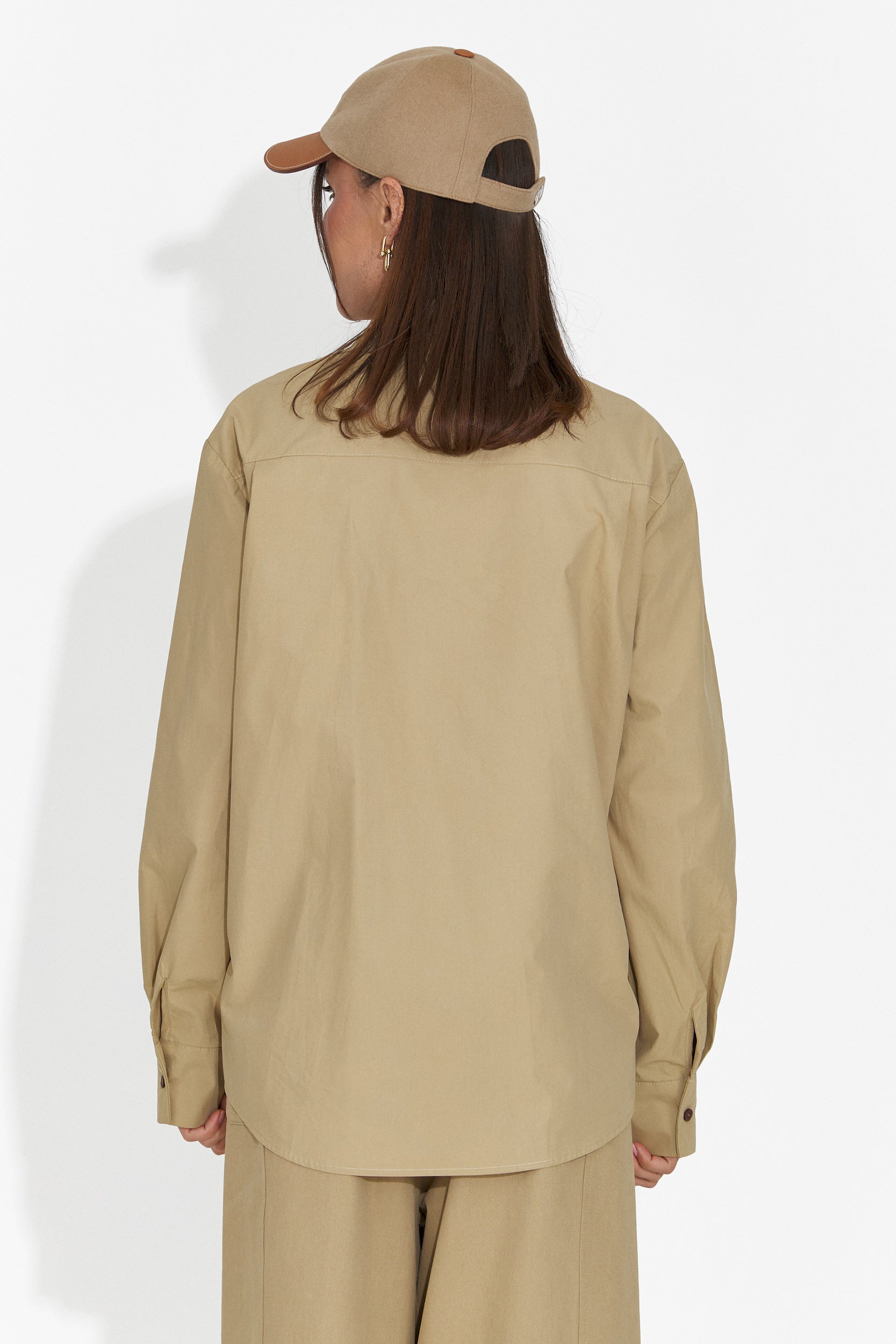 Дамска ежедневна риза кафява Edinea Bogas