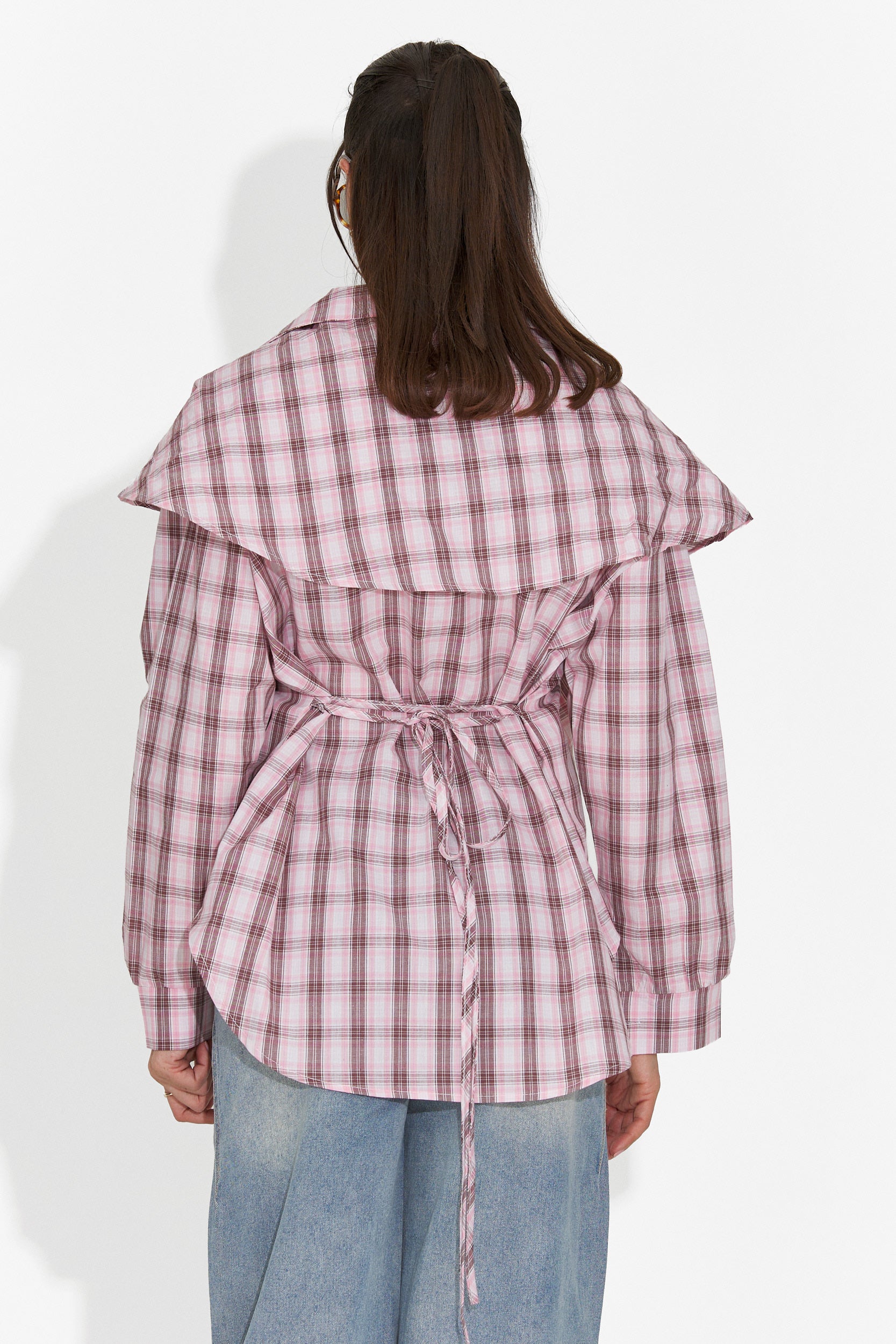 Розова дамска ежедневна риза Jomelia Bogas