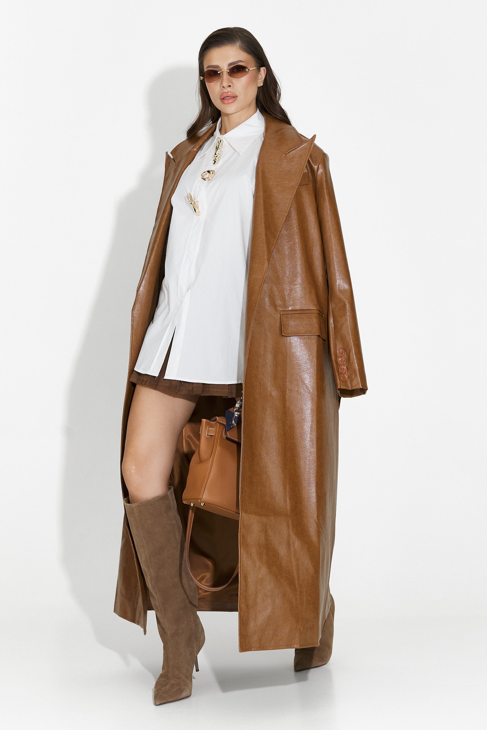 Елегантна дамска бяла риза Feyora Bogas