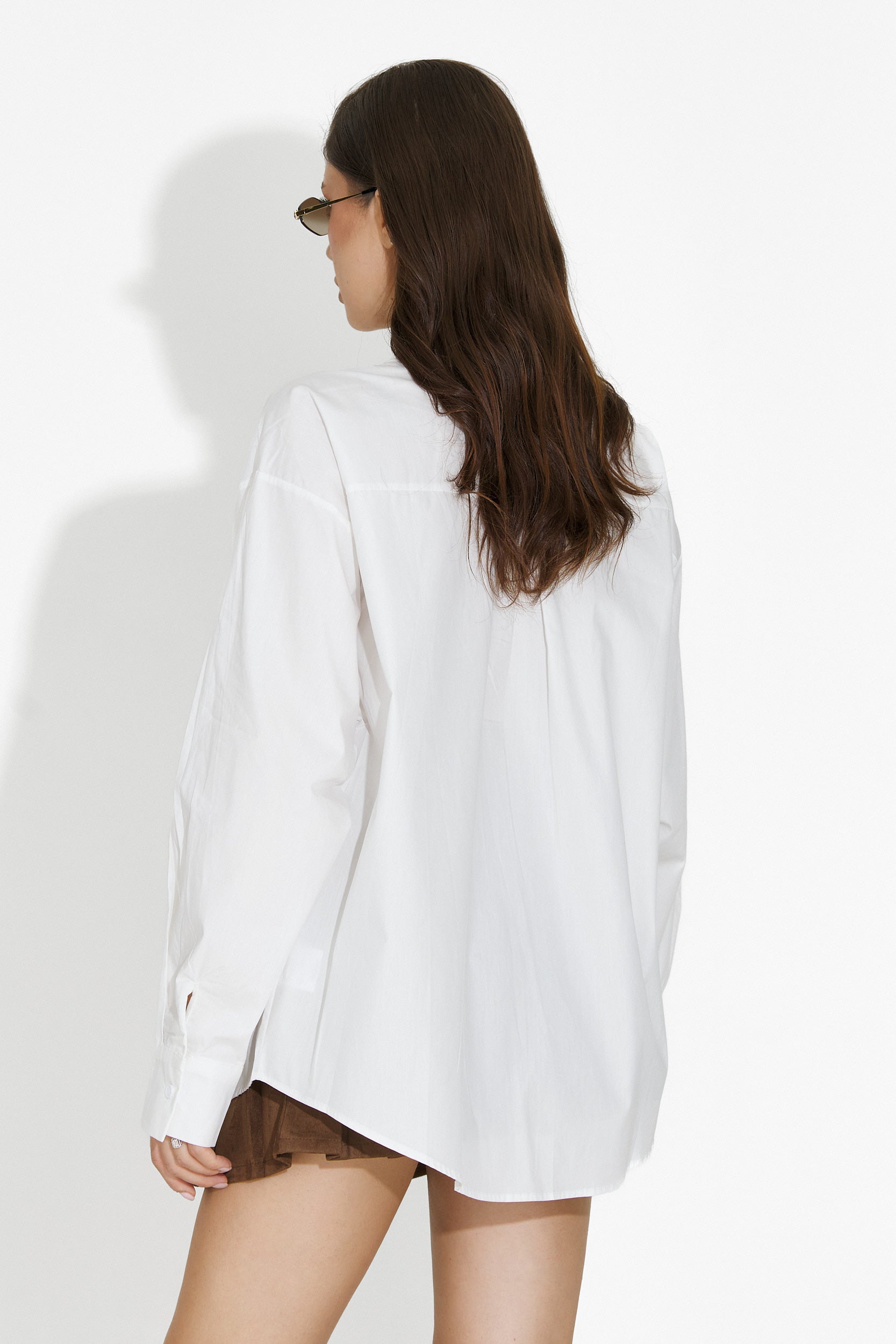 Елегантна дамска бяла риза Feyora Bogas