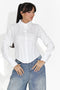 Елегантна бяла дамска риза Lorina Bogas