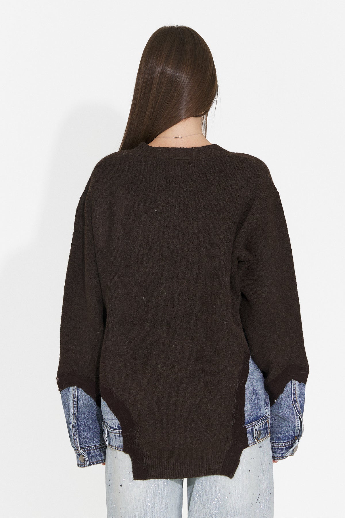 Cardigan casual maro Hinovieza Bogas