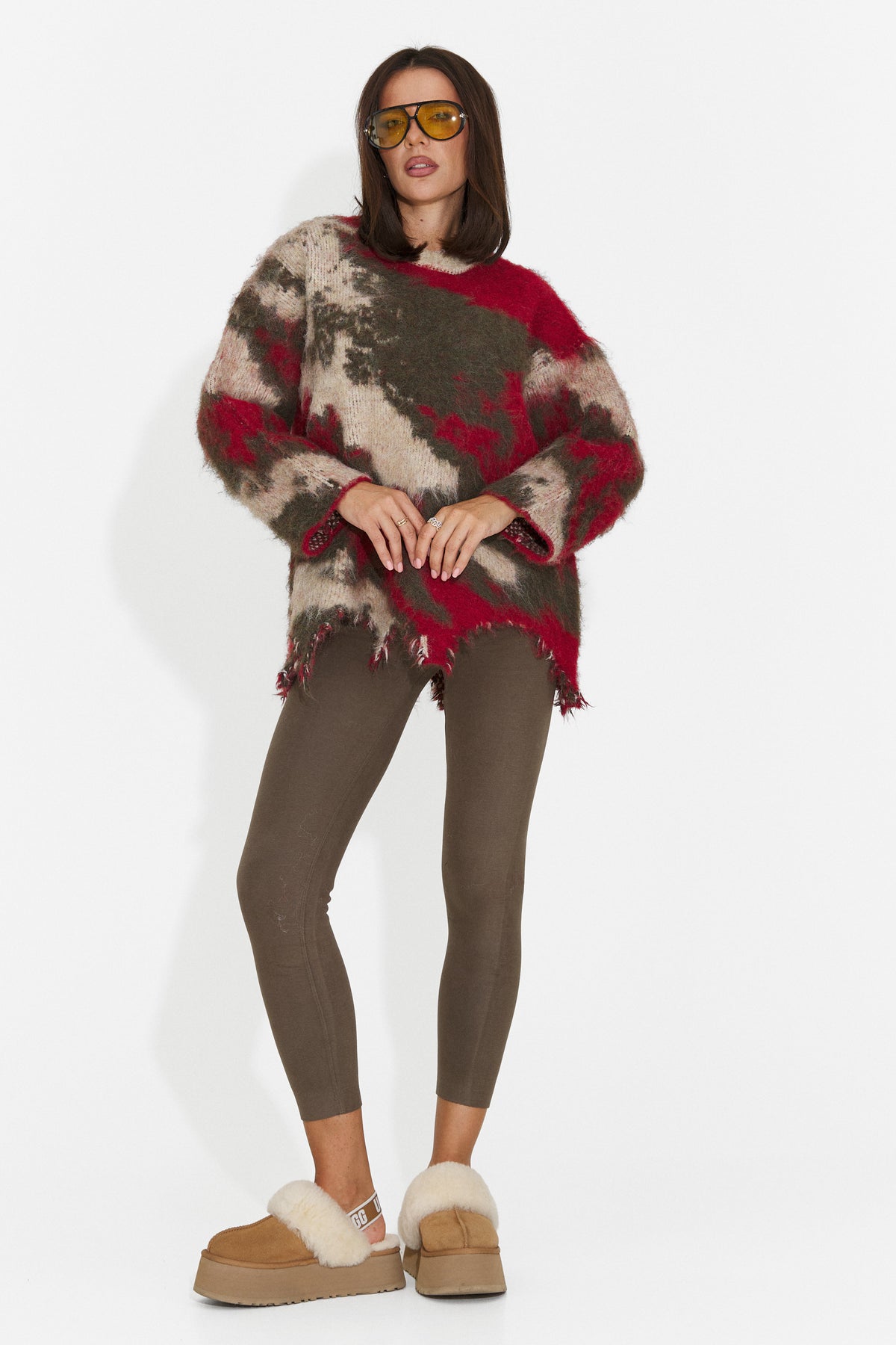 Colanti casual kaki Crunivila Bogas