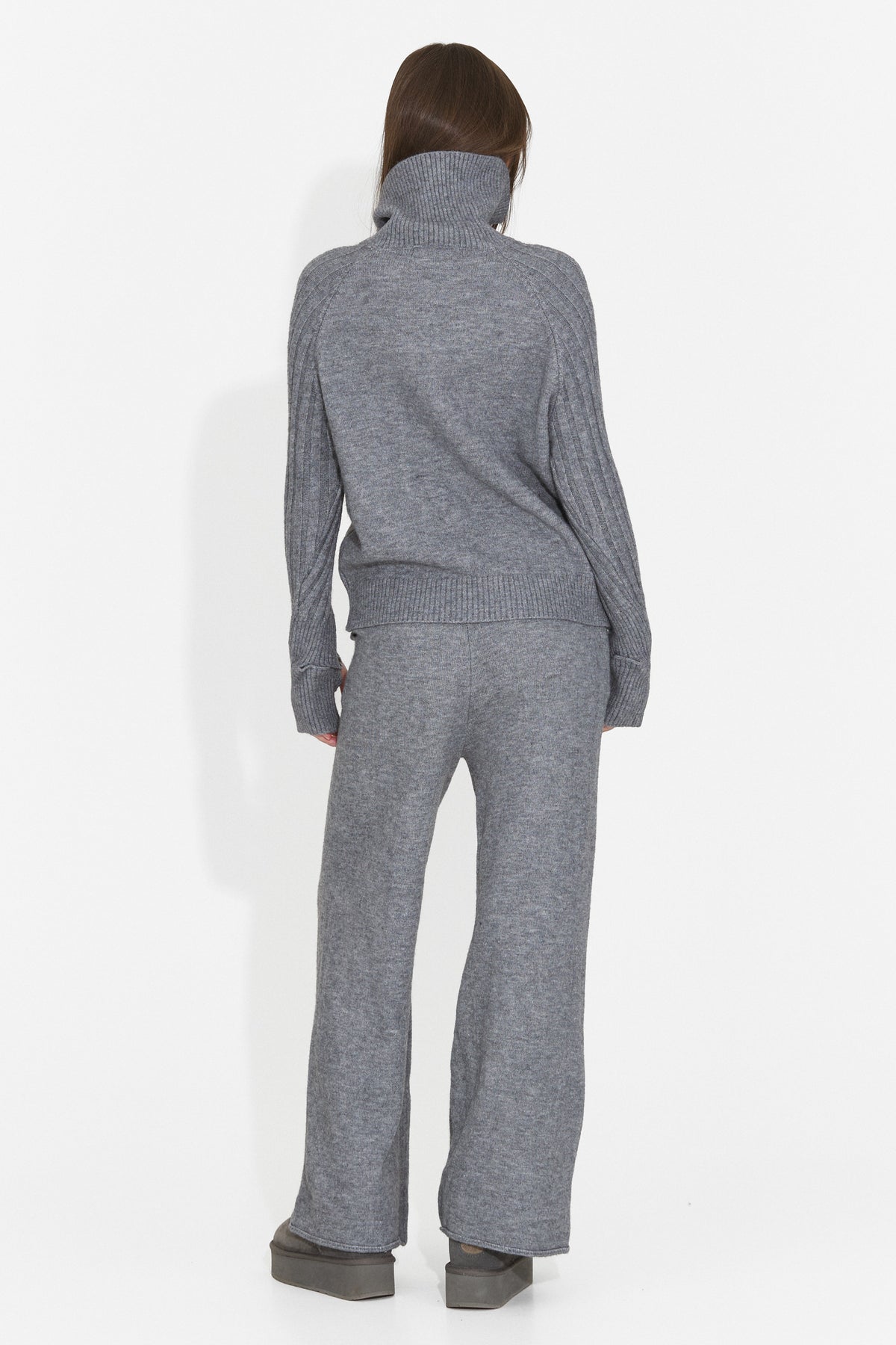 Compleu casual gri Brysieria Bogas