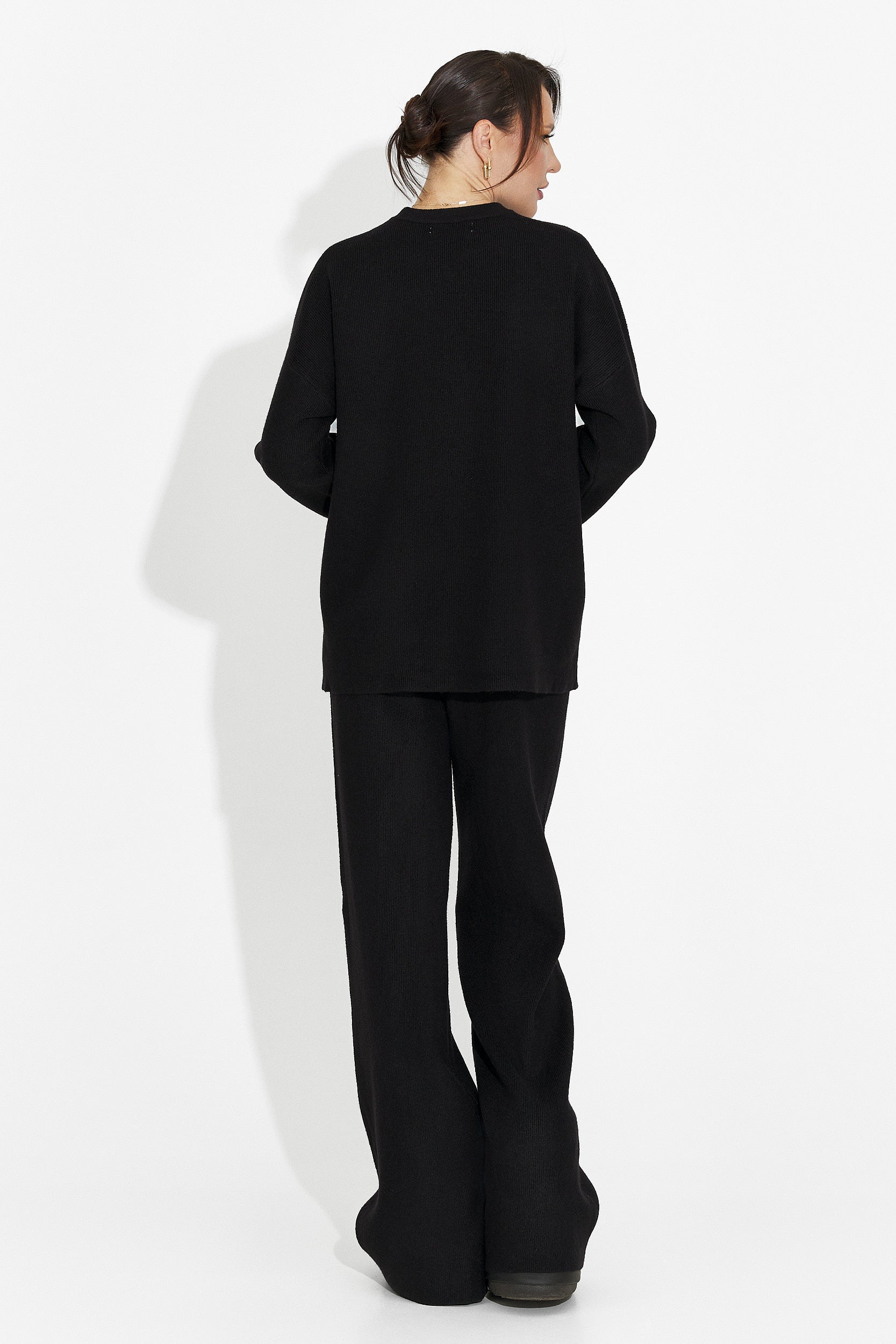 Черен комплект с панталони Kania Bogas